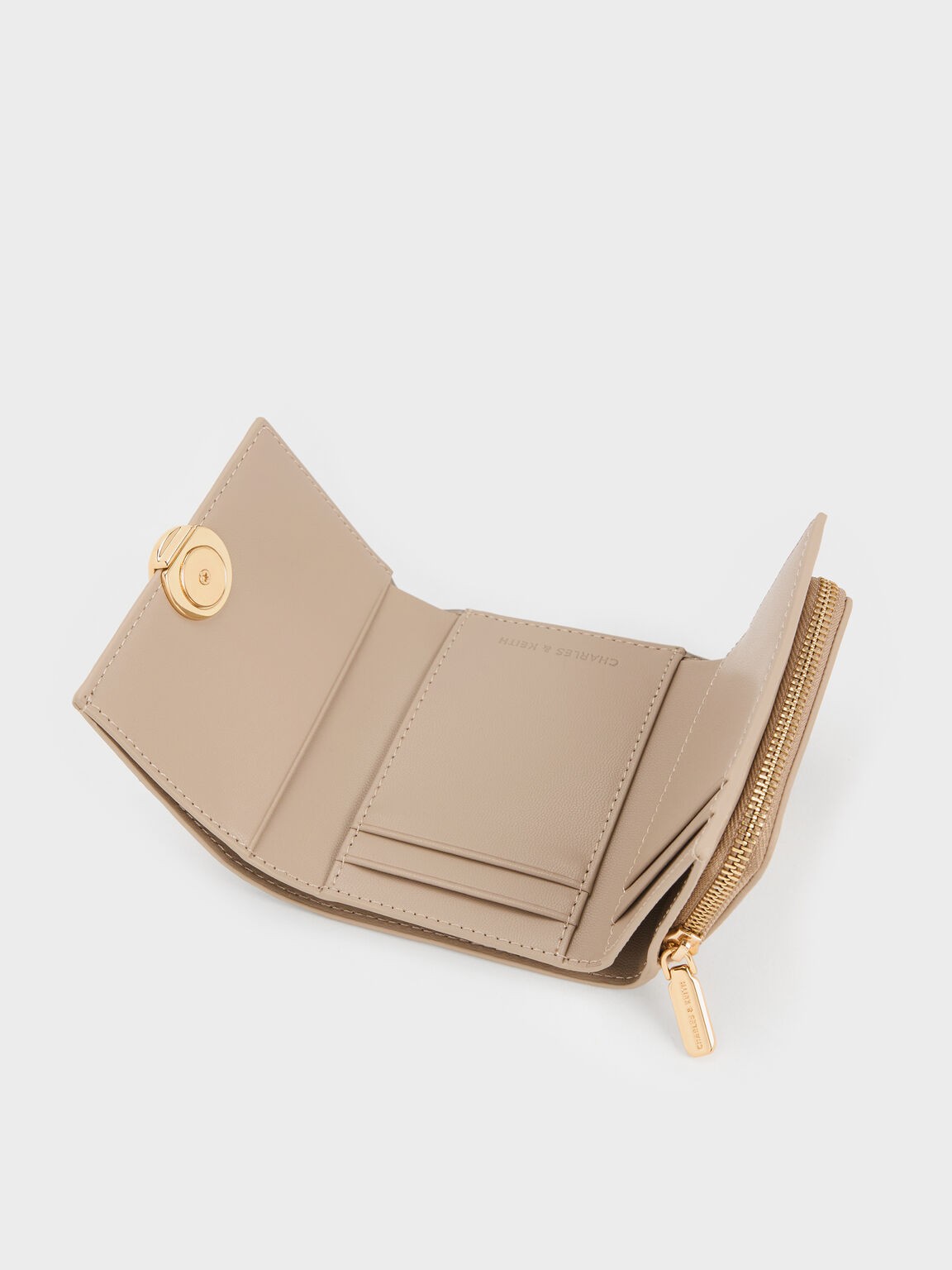 Behn ベーン スモールウォレット, トープ, hi-res