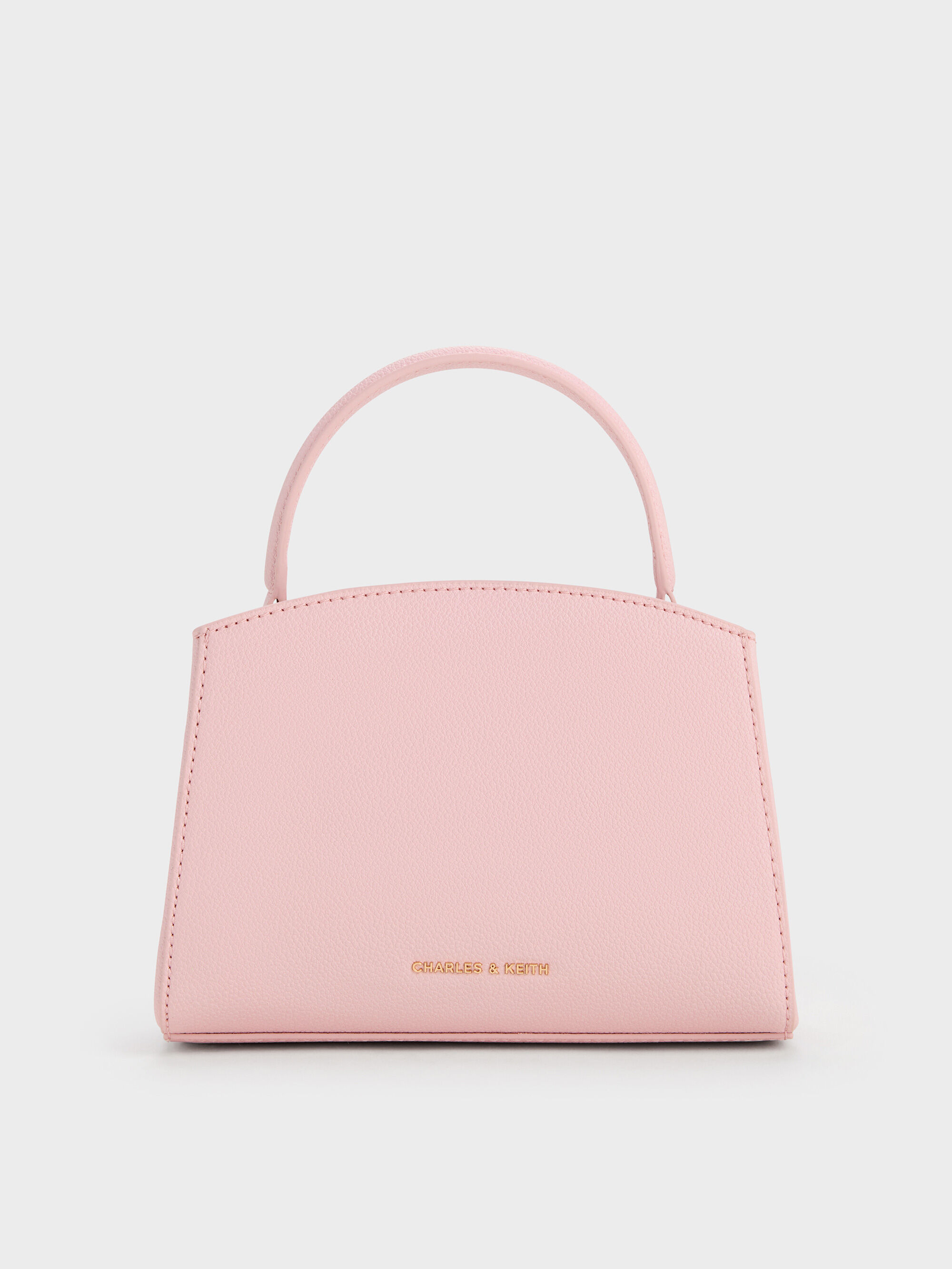 CHARLES & KEITH ピンク ハンドバッグ ハンドバッグ(レディース) - ピンク | CHARLES & KEITH (チャールズ