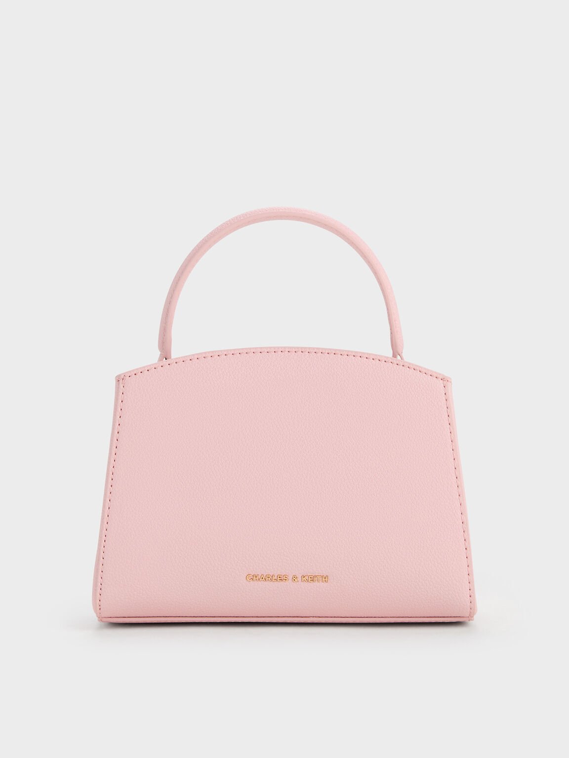 Aubrielle オブリエル トップハンドルバッグ, コットンキャンディーピンク, hi-res