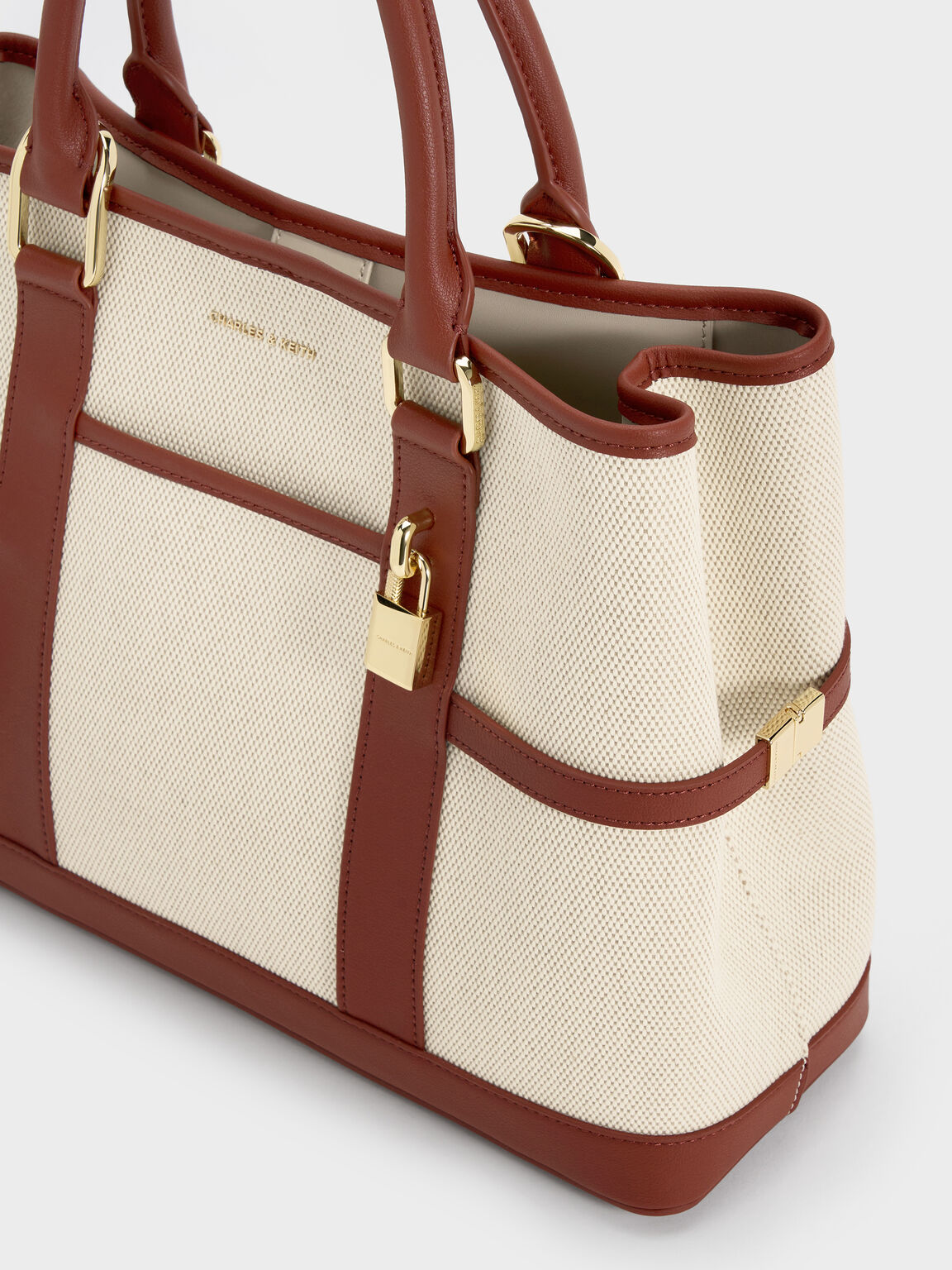 Scottie スコッティー キャンバストートバッグ, ブリック, hi-res