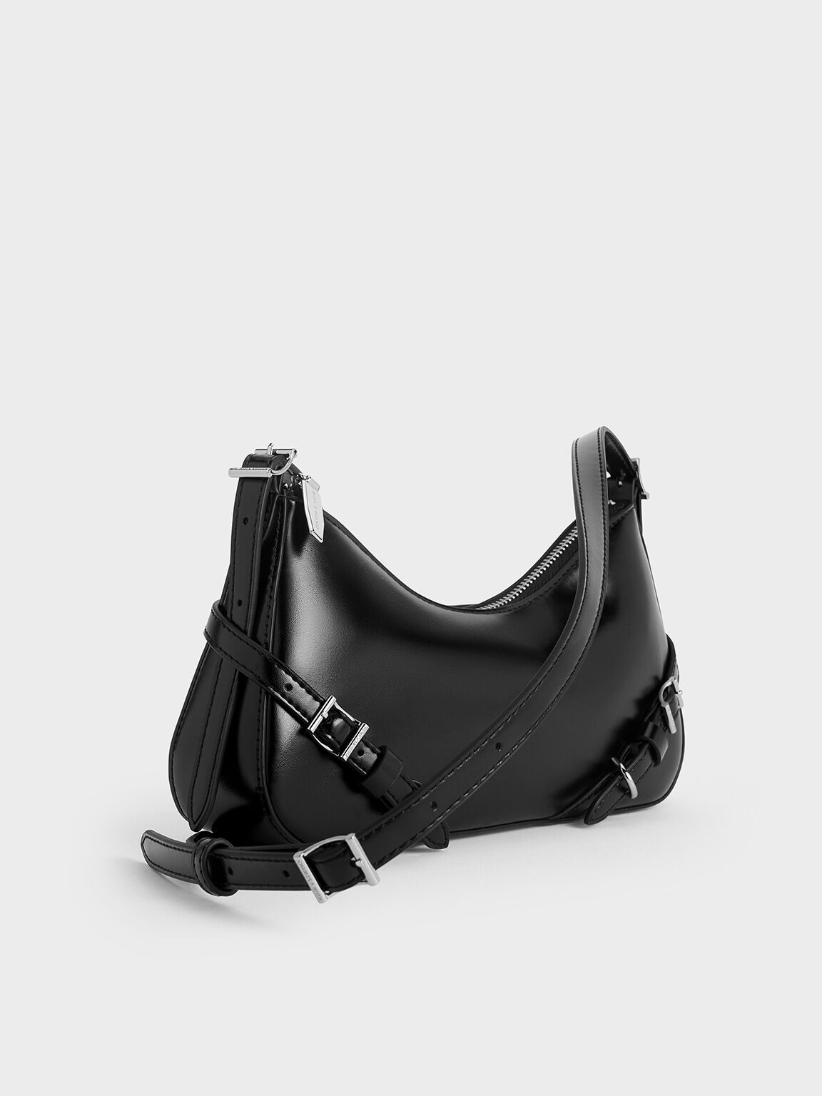 Sloane スローン ホーボーバッグ, ノワール, hi-res