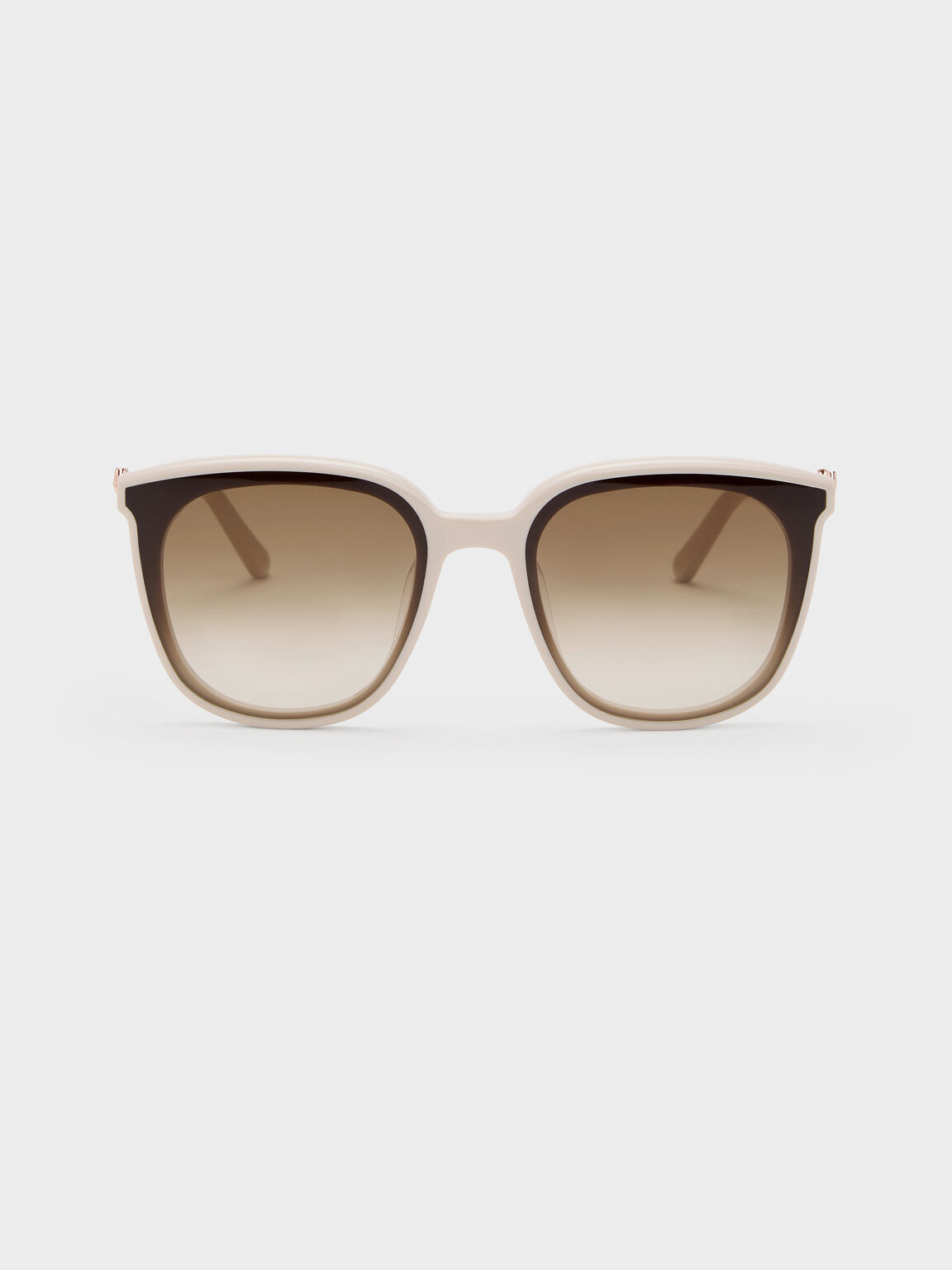 Paige ページ ボウスクエア サングラス, オーツ, hi-res