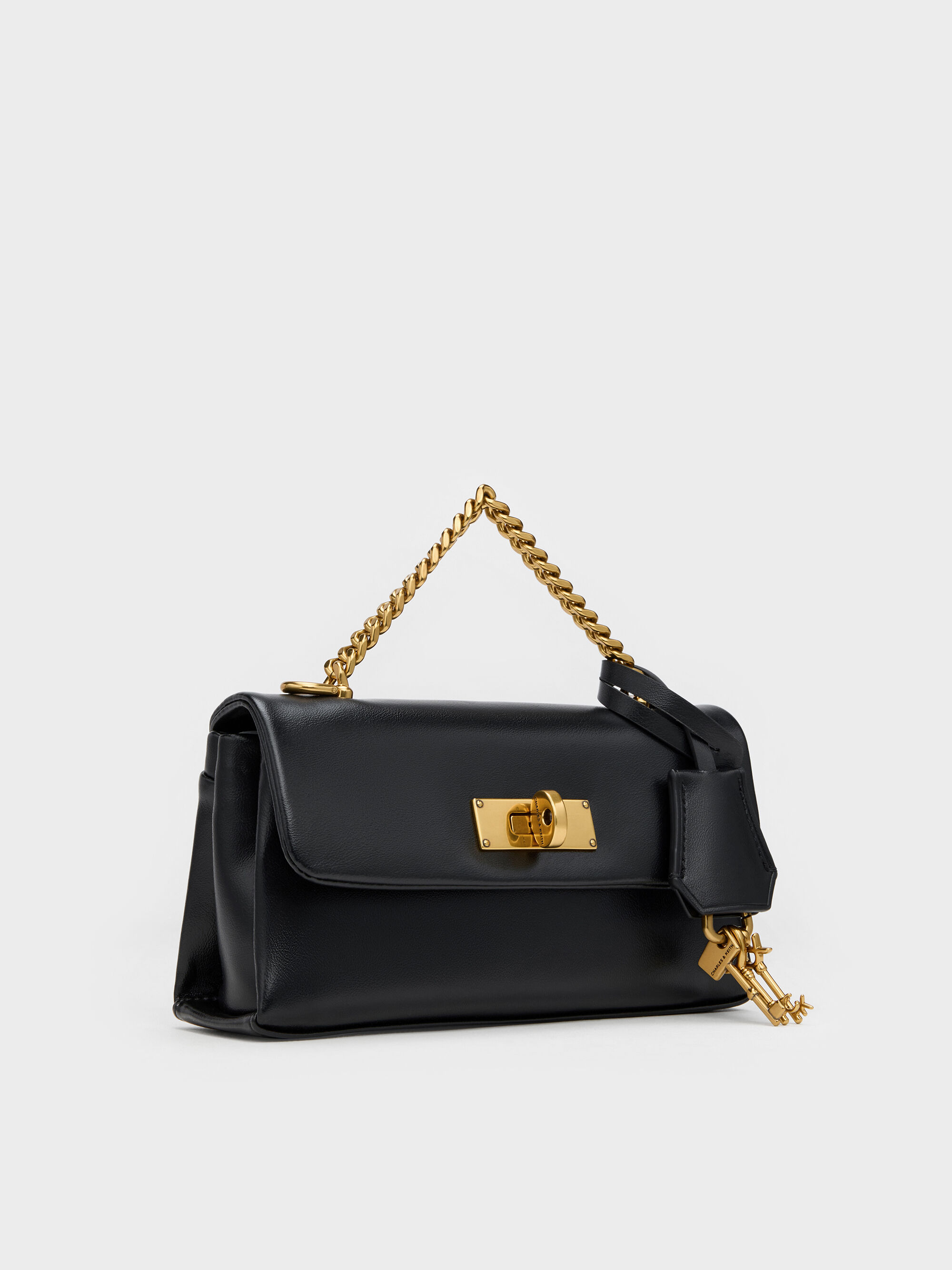 Kerry.G　PSA10 37枚セット Kerry ケリー ウォレットオンチェーン - ブラック | CHARLES & KEITH