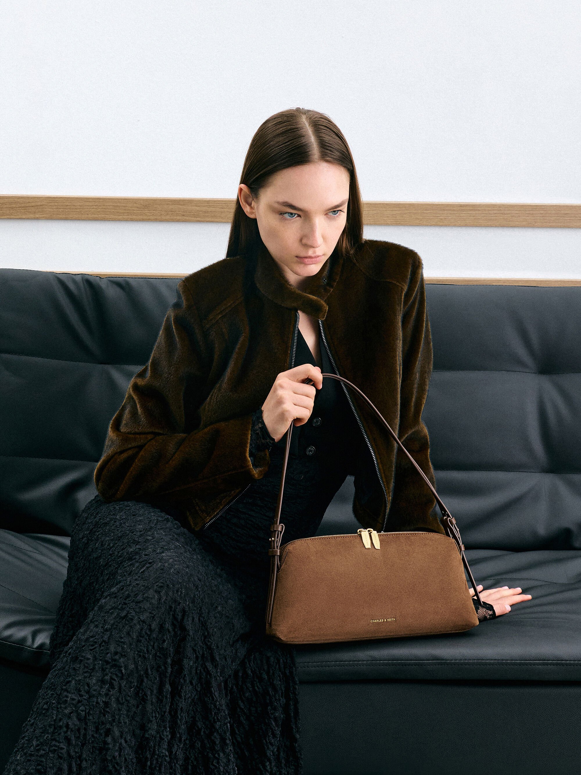 バッグ(レディース) - ブラウン | CHARLES & KEITH (チャールズアンド