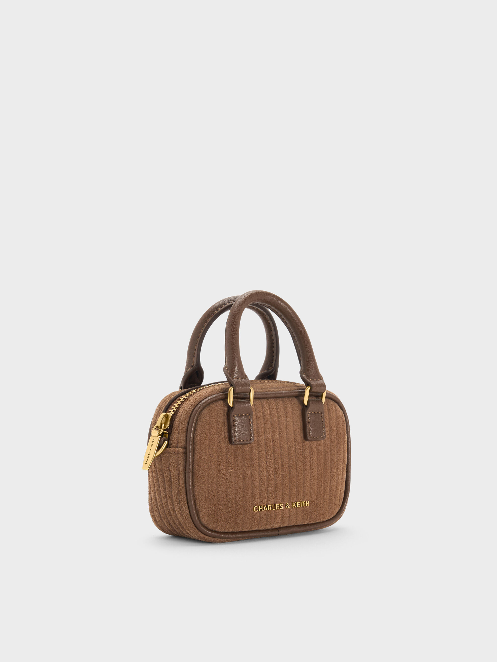 オル　ORRブラウン　ハンドバッグ curby bagカーヴィーバッグ　茶　新品 オルORRブラウンハンドバッグ curby bagカーヴィーバッグ茶新品