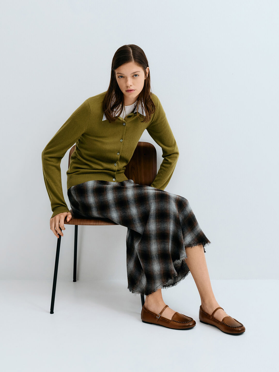 Gale ゲイル メリージェーンローファー, タン, hi-res