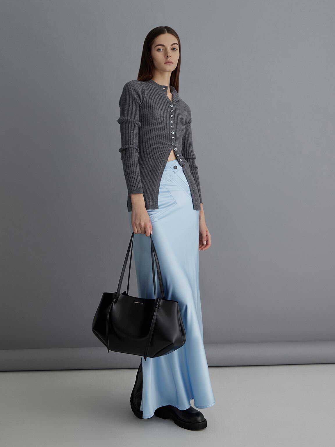 Calla カルラ トートバッグ, ノワール, hi-res