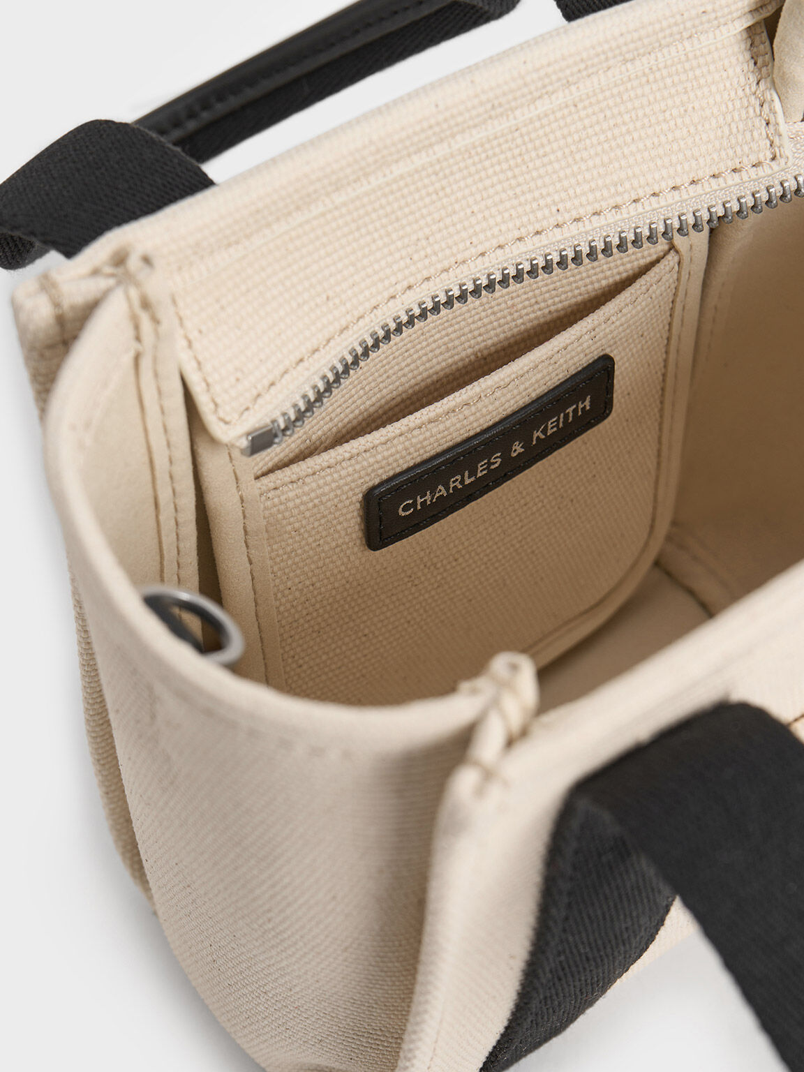 Kay ミニケイ ストライプトートバッグ, マルチ, hi-res