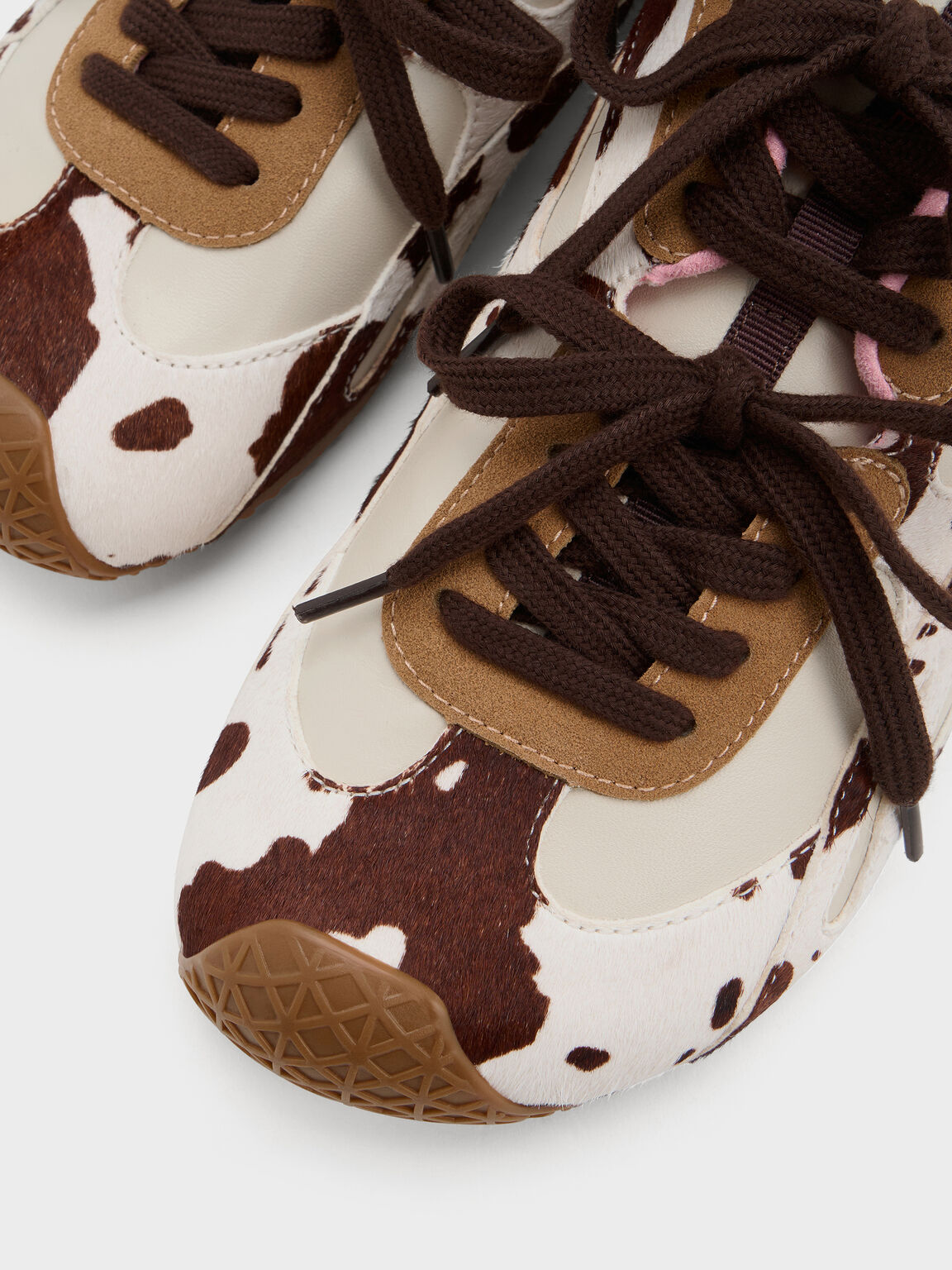 ダブルレース スニーカー, マルチ, hi-res