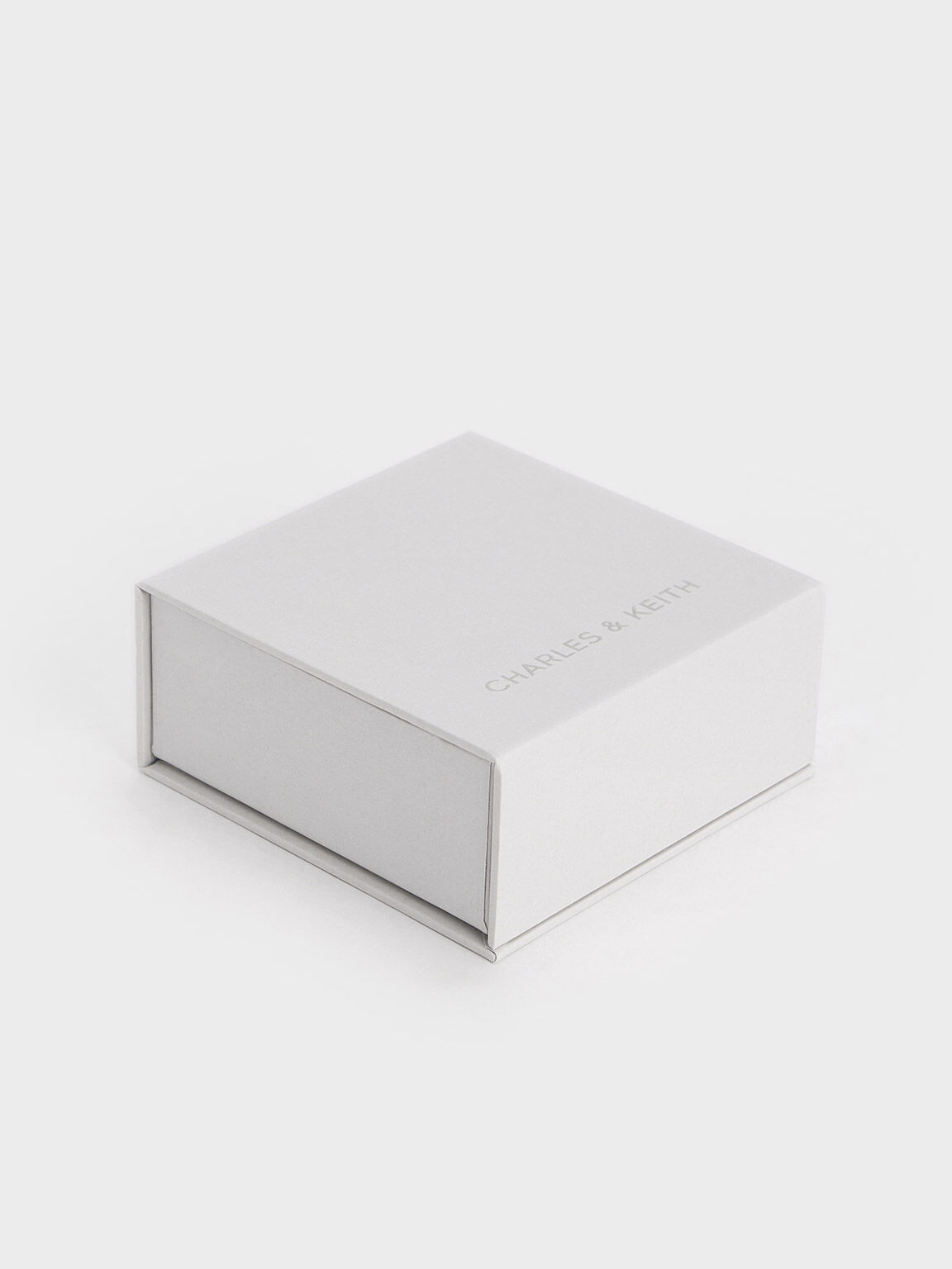 ハートロック クリスタルキーチェーン - ローズゴールド | CHARLES