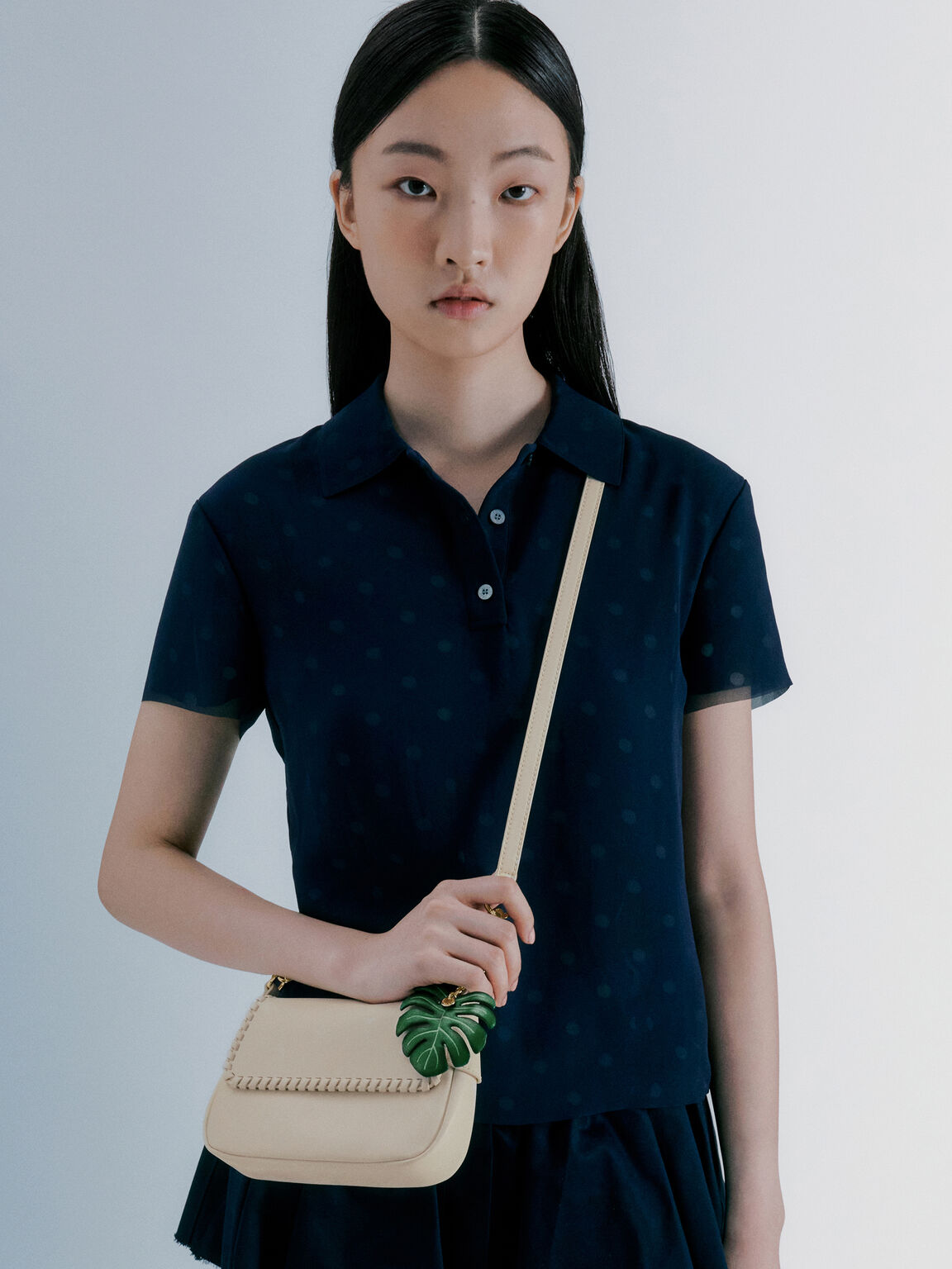 Blume ブリュム ブレードショルダーバッグ, クリーム, hi-res