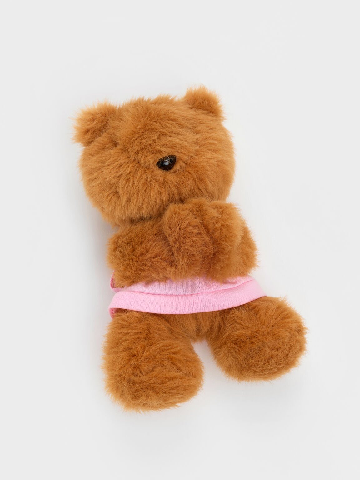 Dodieドディー ピンクシャツベアチャーム, マルチ, hi-res