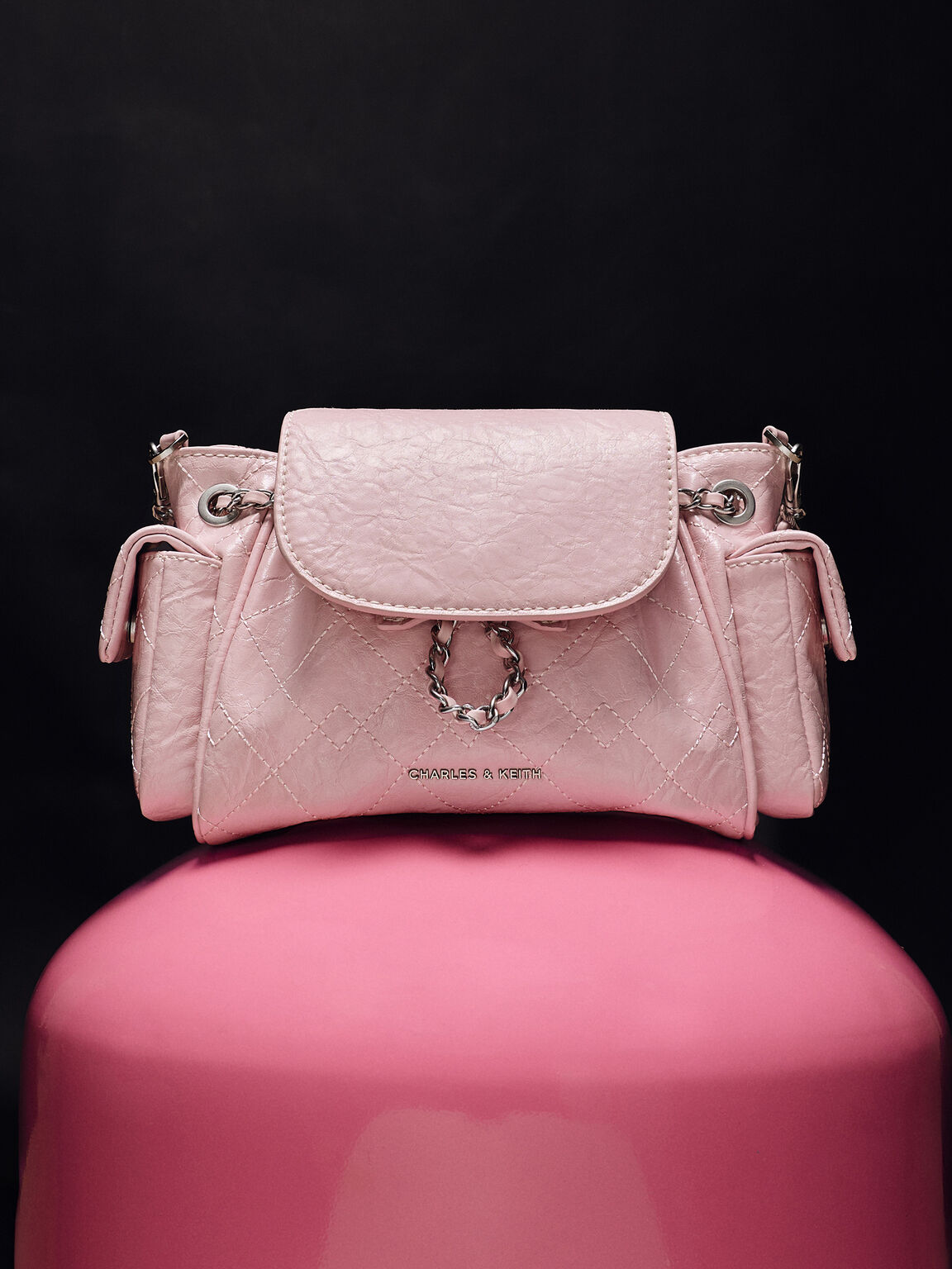 Duo ドゥオ ツーウェイフロントフラップバックパック, コットンキャンディーピンク, hi-res