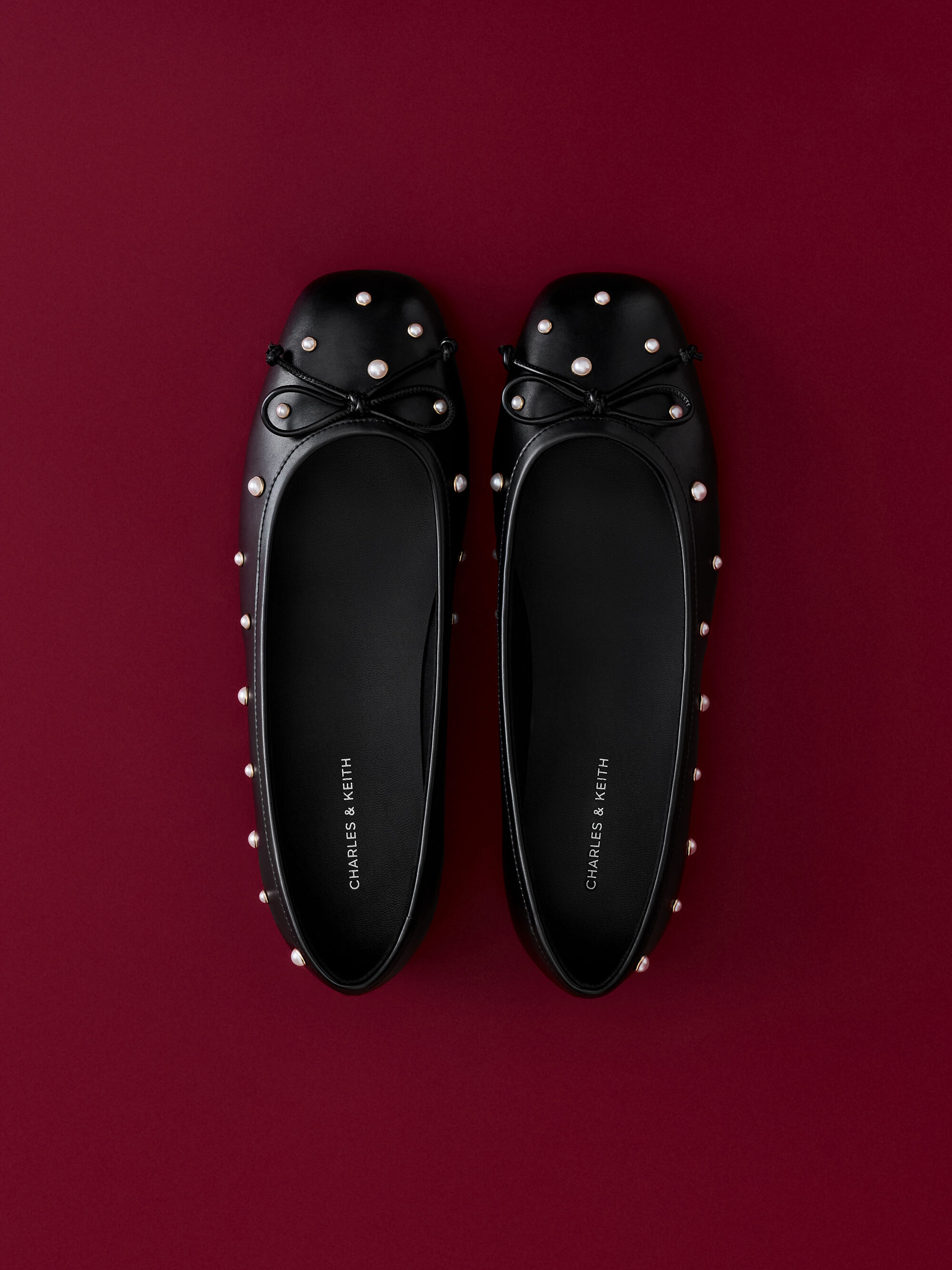 バレエシューズ(レディース) - ブラック | CHARLES & KEITH