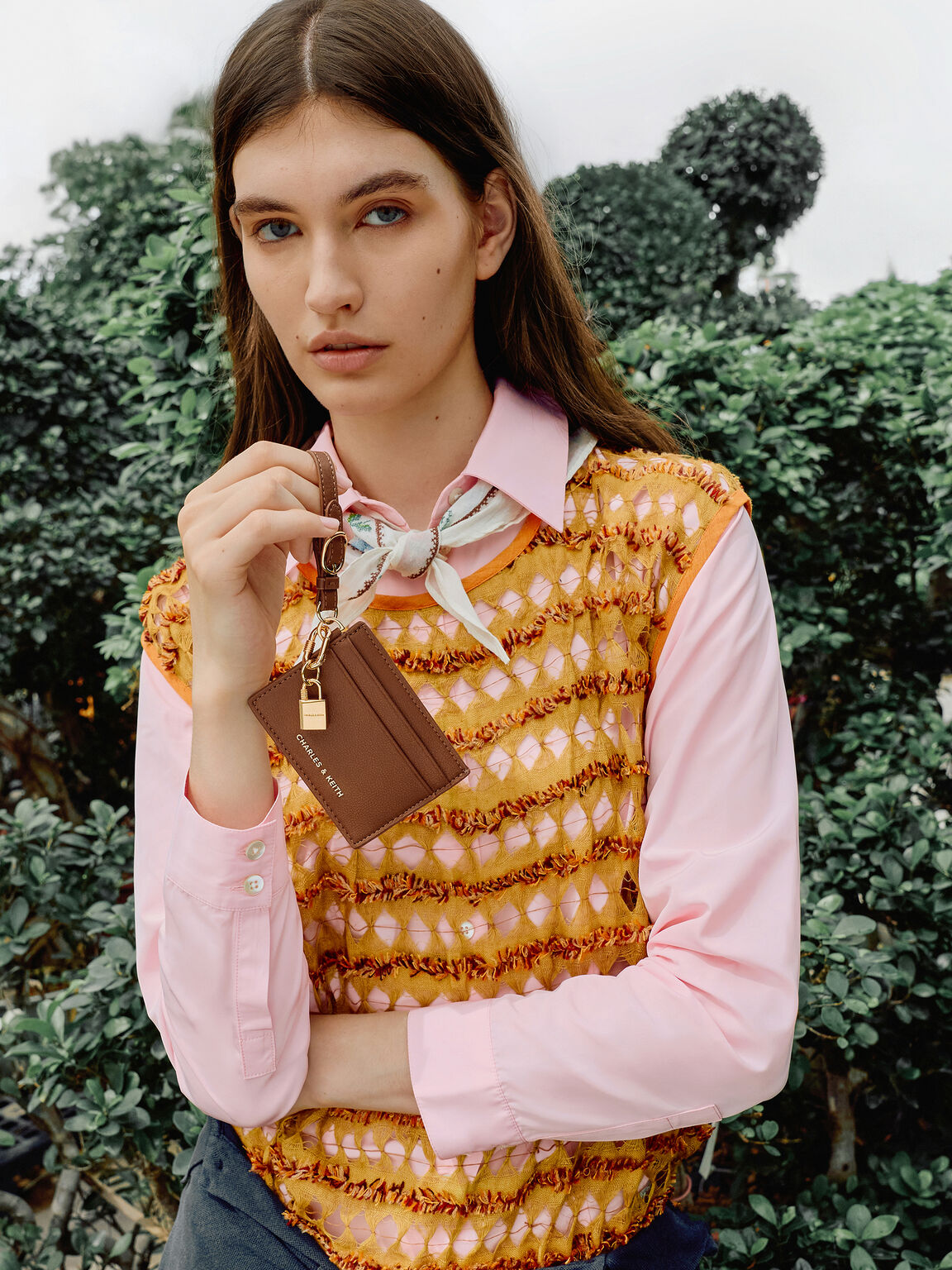 Scottie スコッティー カードホルダー, チョコレート, hi-res