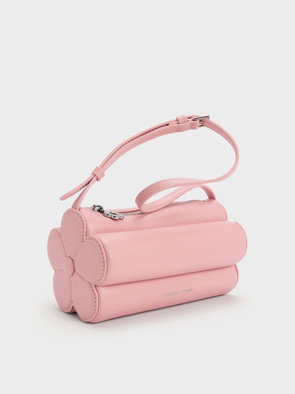 Mabel メイベル フラワーショルダーバッグ, ピンク, hi-res