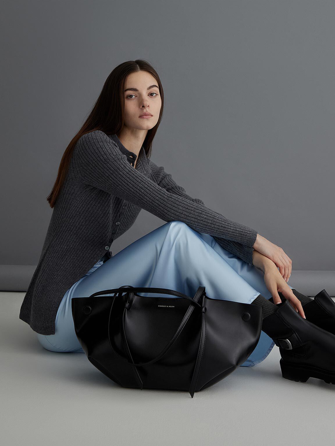 Calla カルラ トートバッグ, ノワール, hi-res