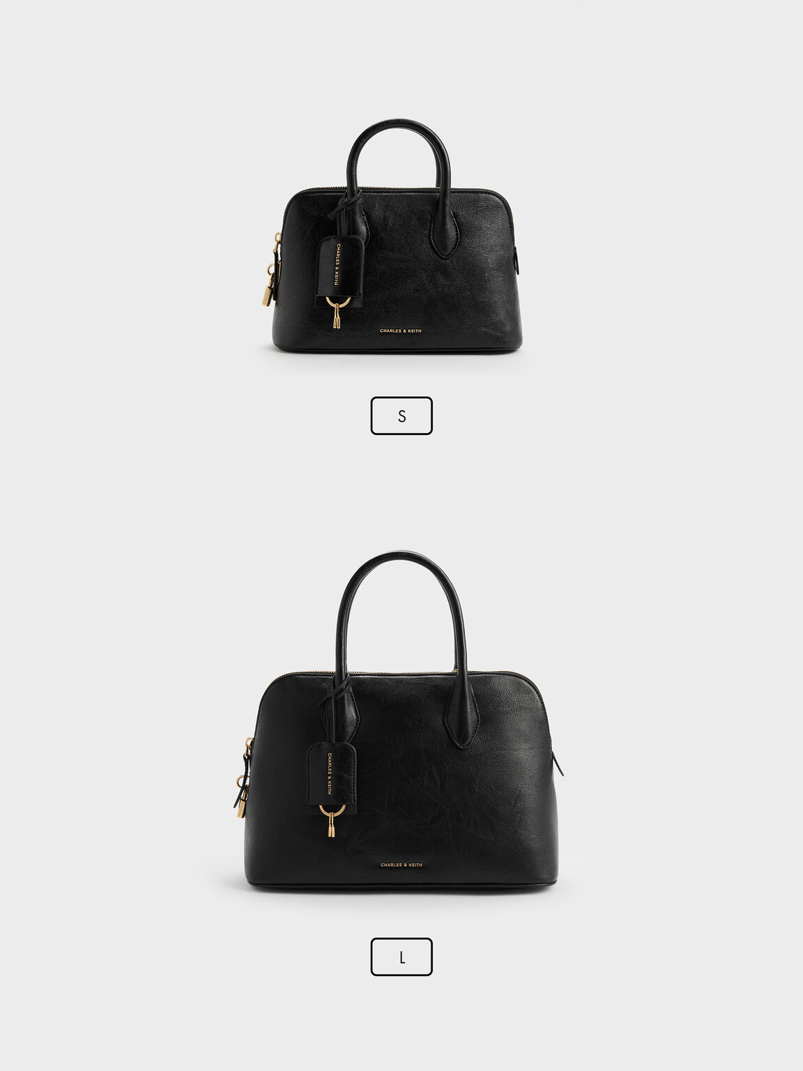 Ginevra ラージジネヴラ ストラクチャー ボウリング, ブラック, hi-res