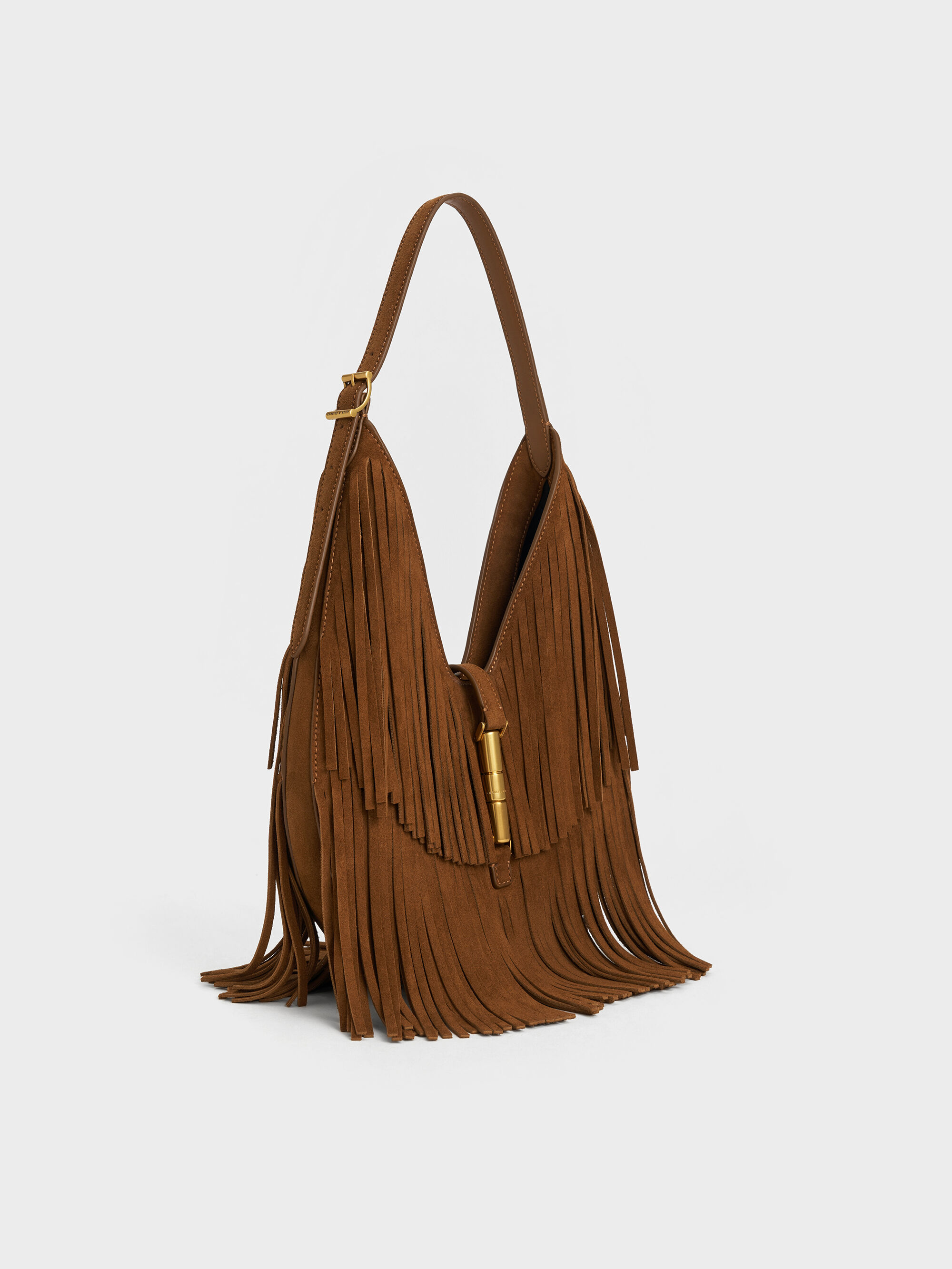 ショルダーバッグ(レディース) - ブラウン | CHARLES & KEITH