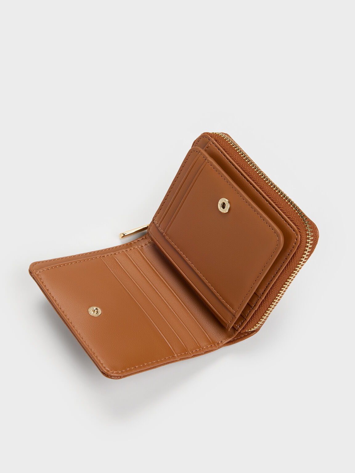 Finley フィンリー ジップアラウンドスモールウォレット, ディストレスドタン, hi-res