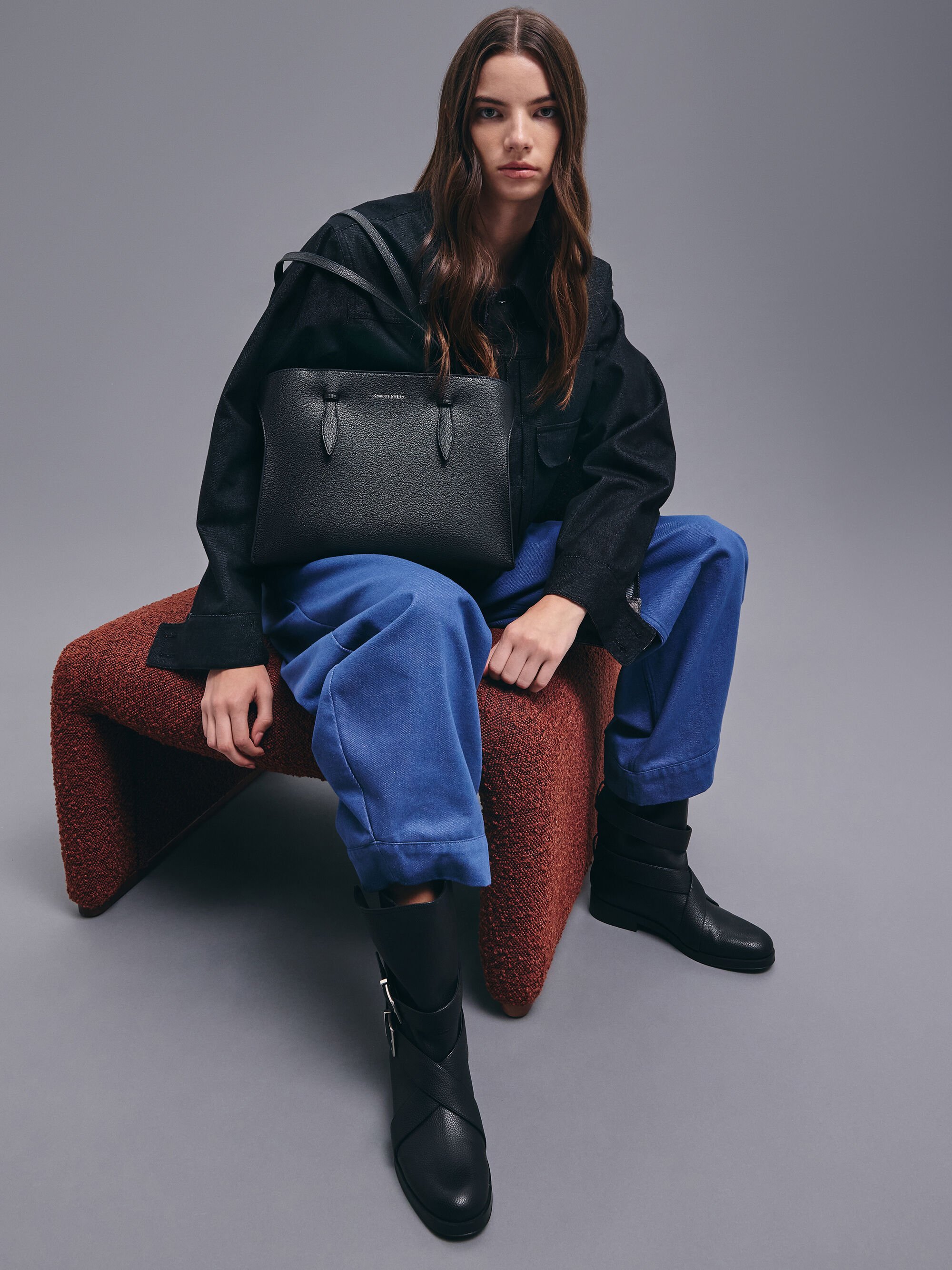 洋楽 PROMO ONLY INCOGNITO & CARLEEN ANDERSON Allyn アリン イロンゲイティッドハンドル トートバッグ - ノワール