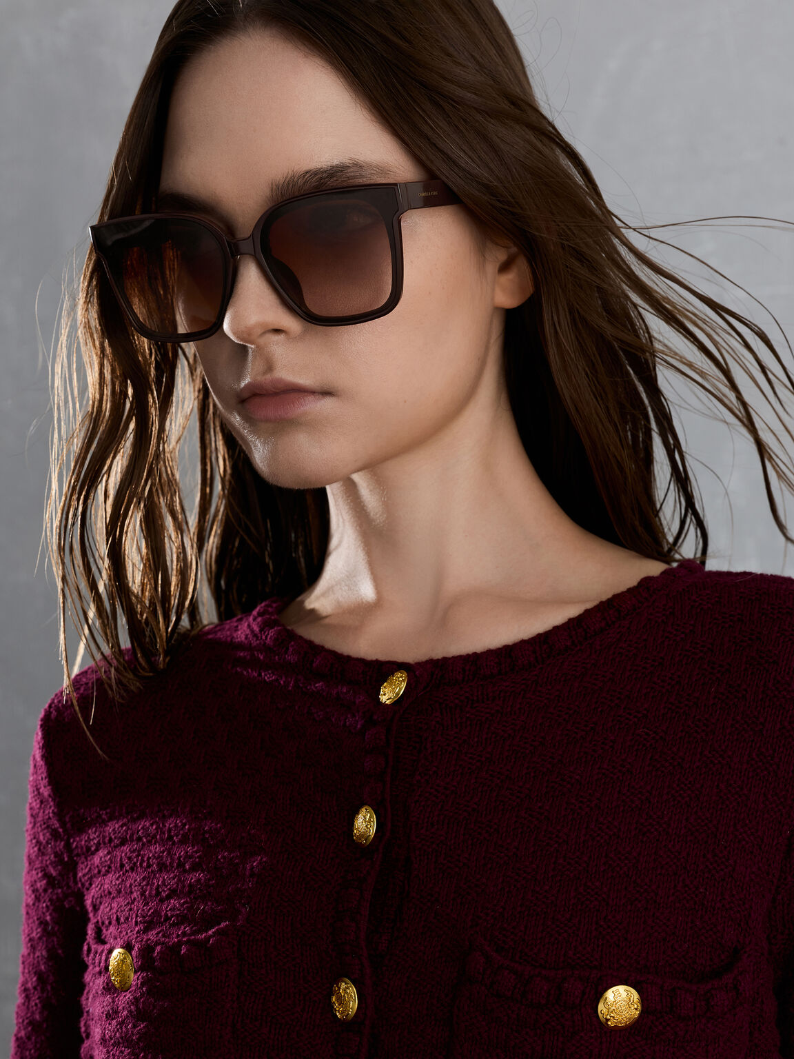 Brea ブレア フォルダブルサングラス, エスプレッソブラウン, hi-res