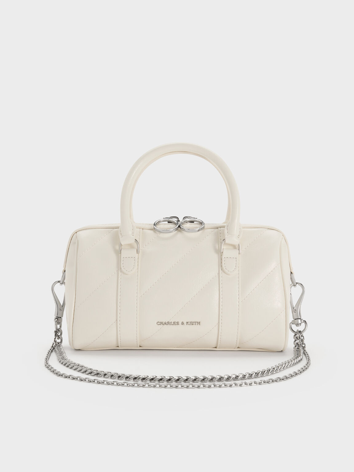 バッグ(レディース) - ホワイト | CHARLES & KEITH (チャールズアンド 