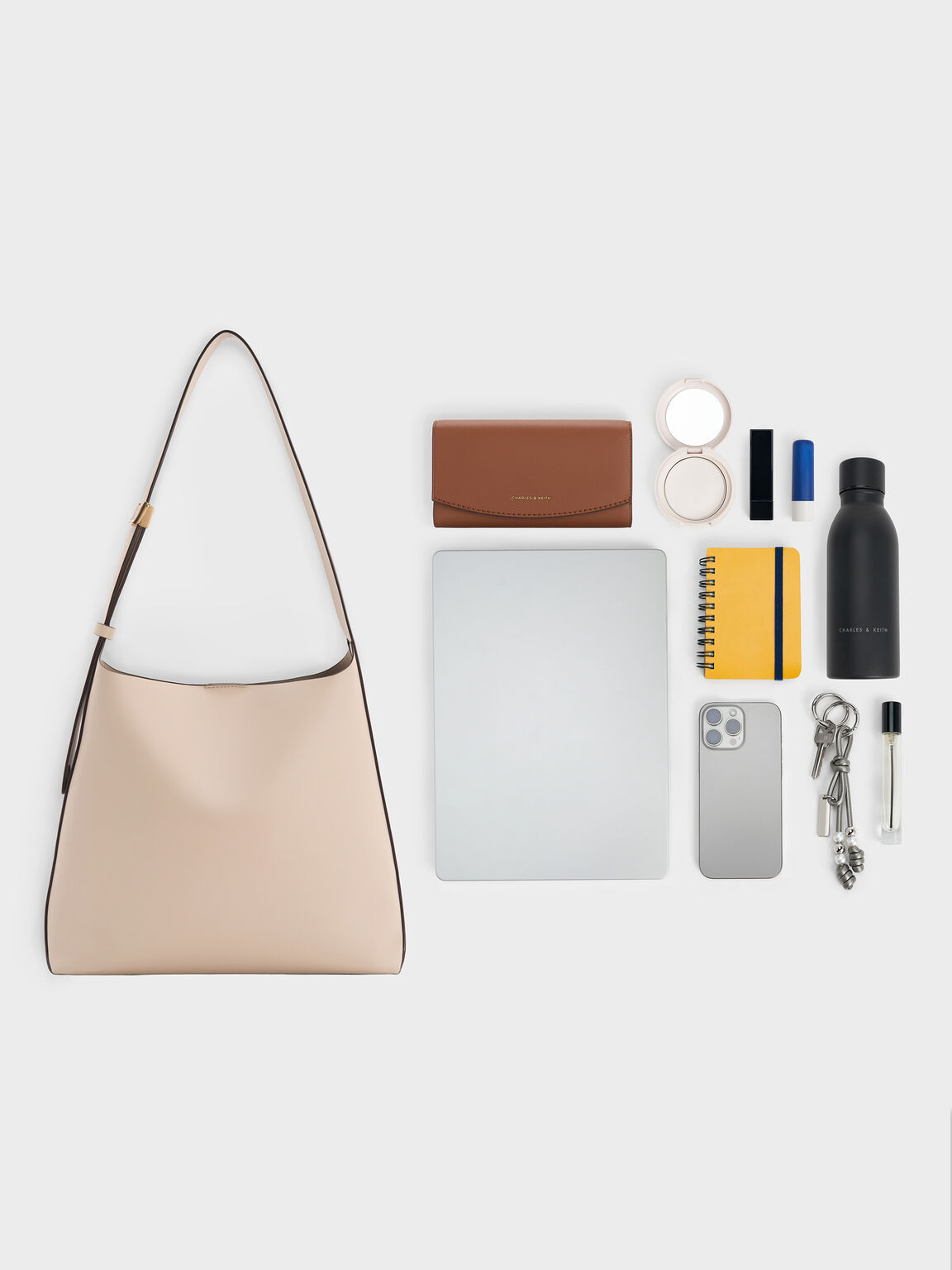 Edna エドナ トートバッグ, オーツ, hi-res