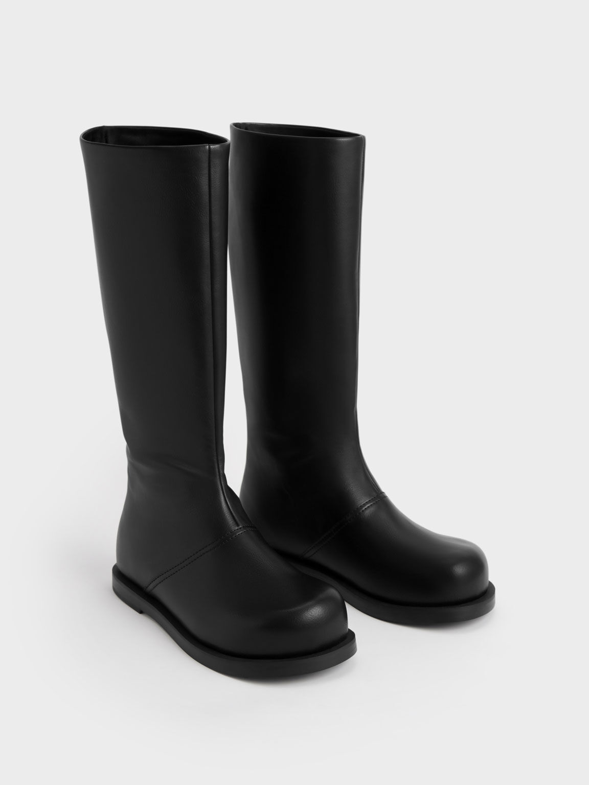 ロング ブーツ - ブラック | CHARLES & KEITH (チャールズアンドキース