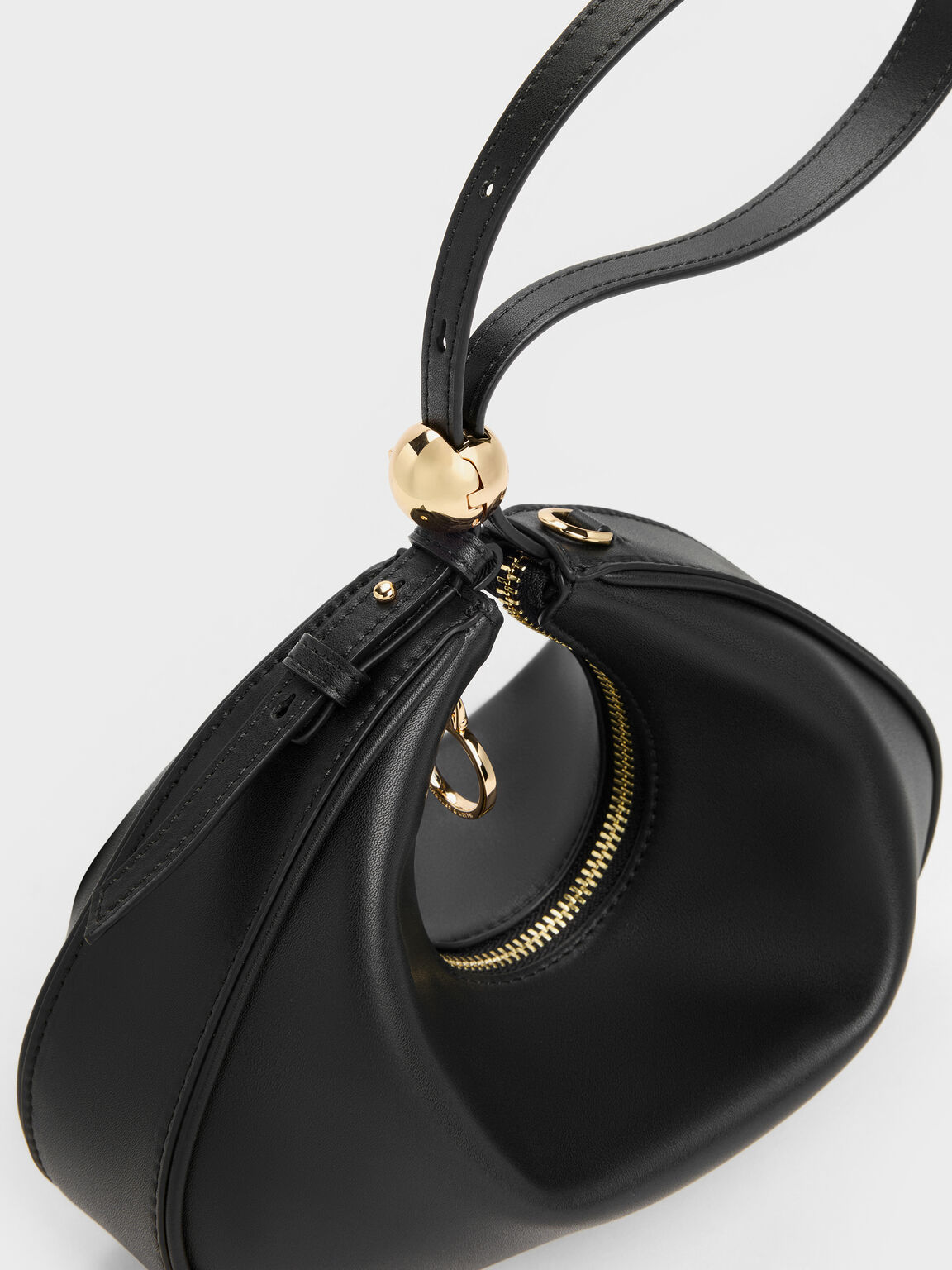 Jesmyn ジェスミン チェーンツーウェイバッグ, ブラック, hi-res