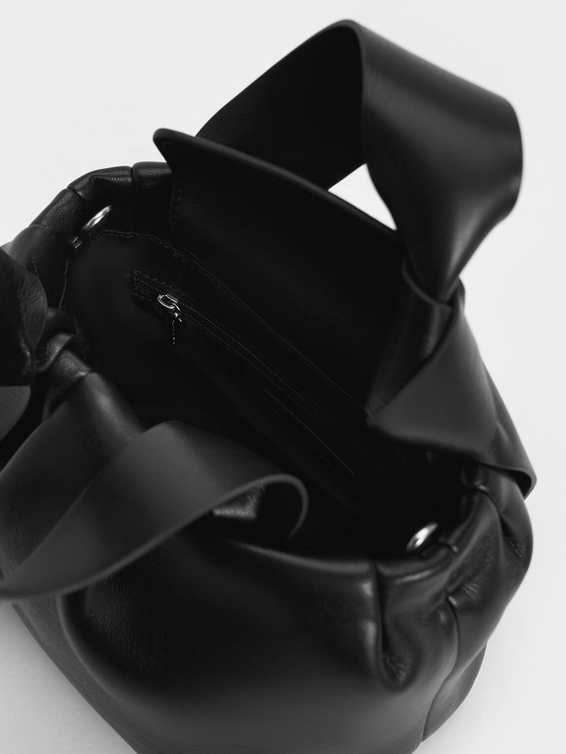 Toni トニー ノットルーシュドバッグ, ノワール, hi-res