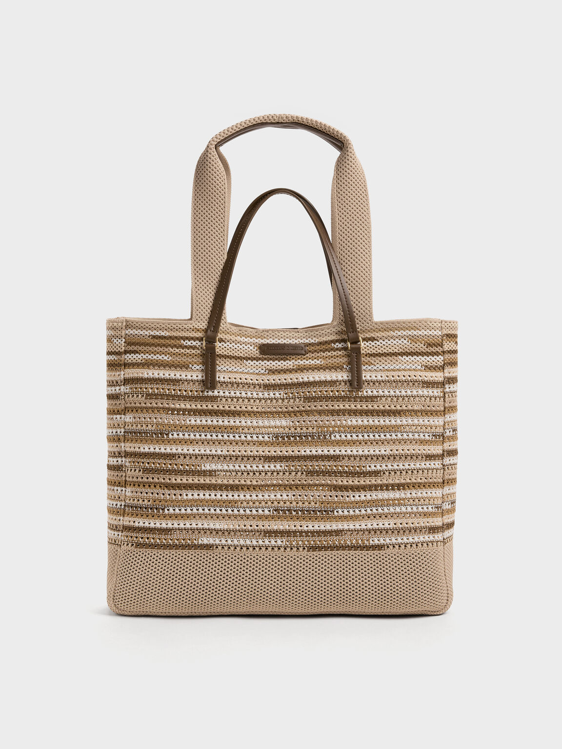 Ida アイダ トートバッグ, マルチブラウン, hi-res