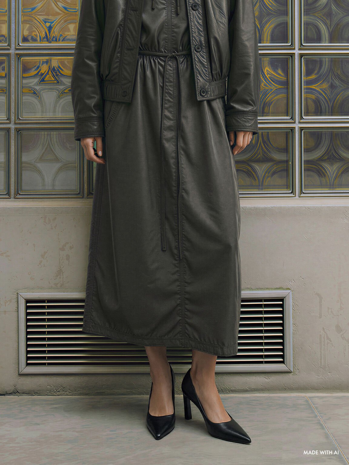 Kerra ケラ ポインテットパンプス, ブラック, hi-res