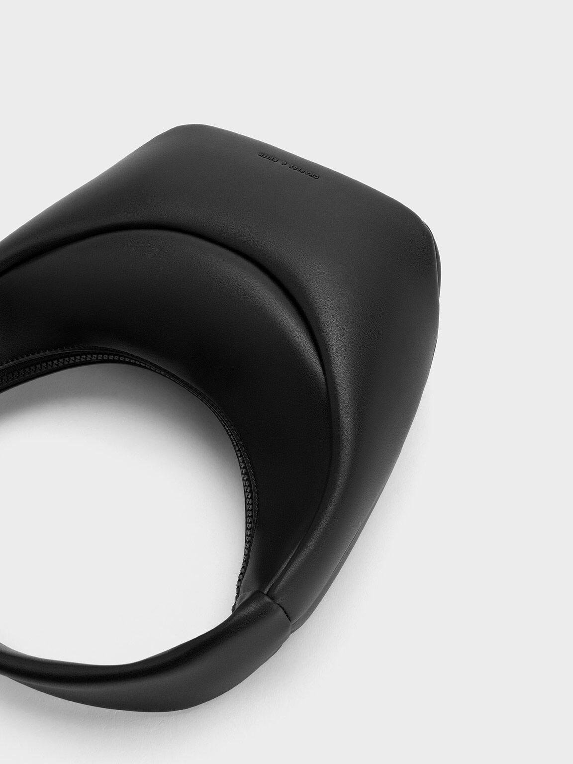 イロンゲイトカーブ ホーボーバッグ, ブラック, hi-res