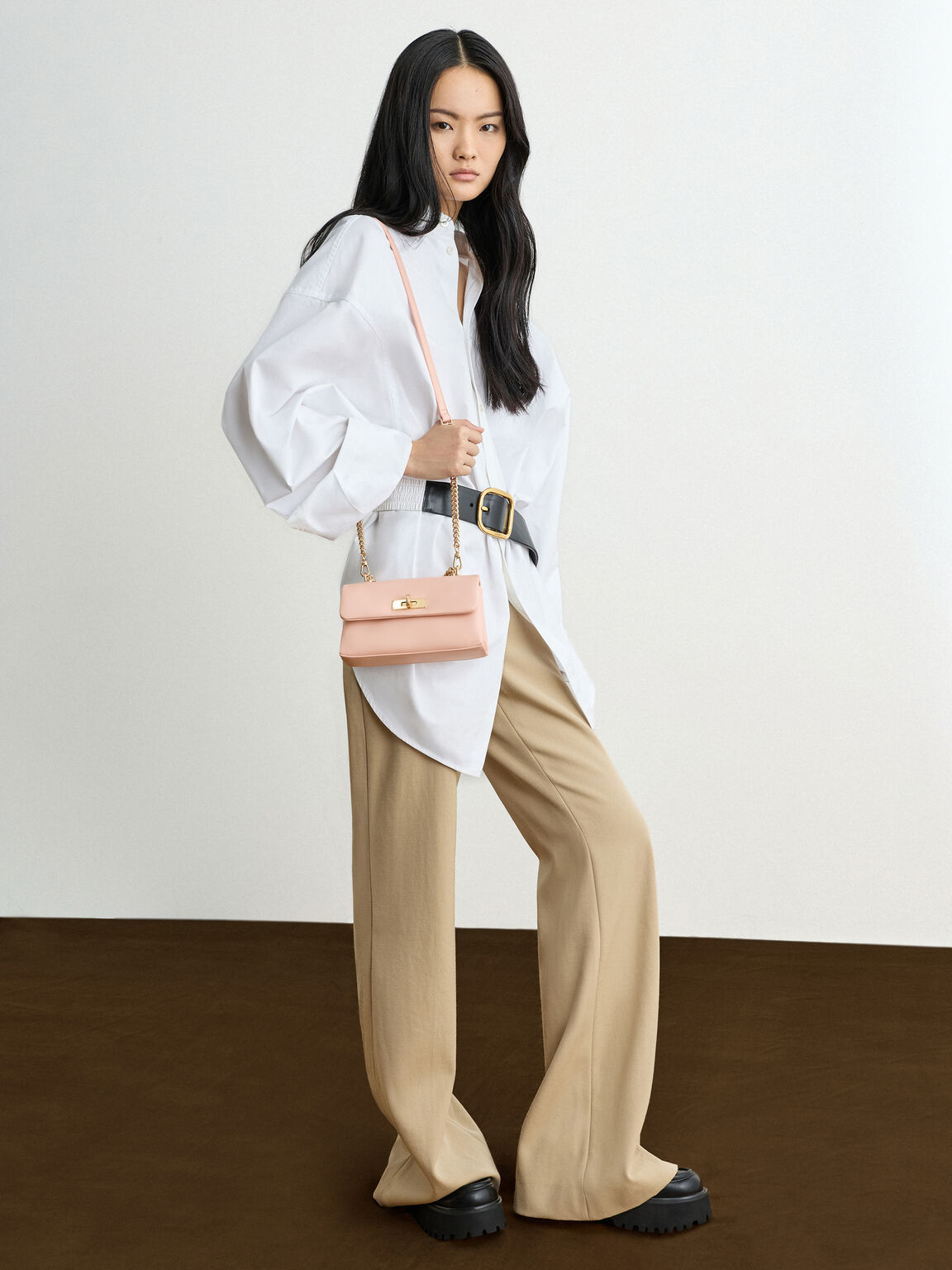 Kerry ケリー ウォレットオンチェーン, ピンク, hi-res