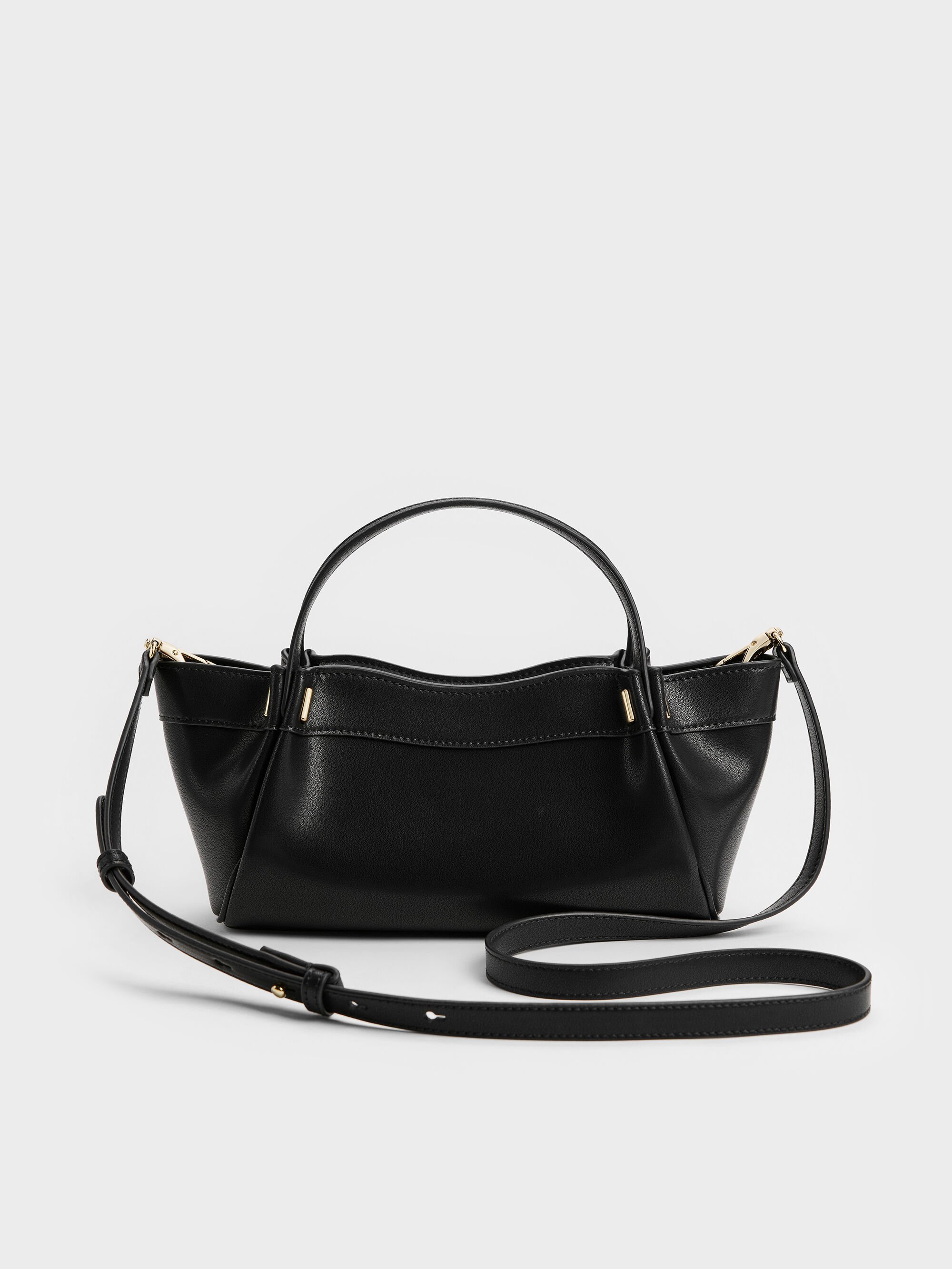 BRIGHTING 黒 バッグ HYBRIDBIZ (ハイブリッドビズ) ストロングレザー ジップ トートバッグ