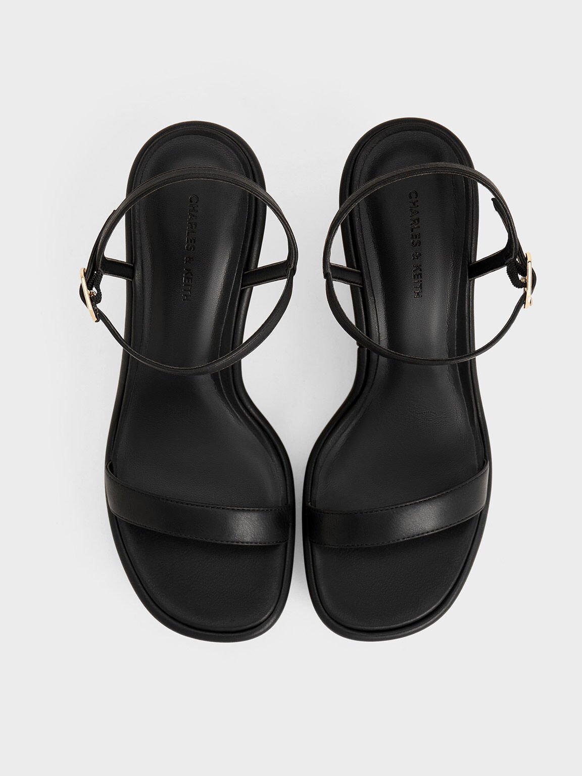 エスパドリーユ ウエッジ, ブラック, hi-res