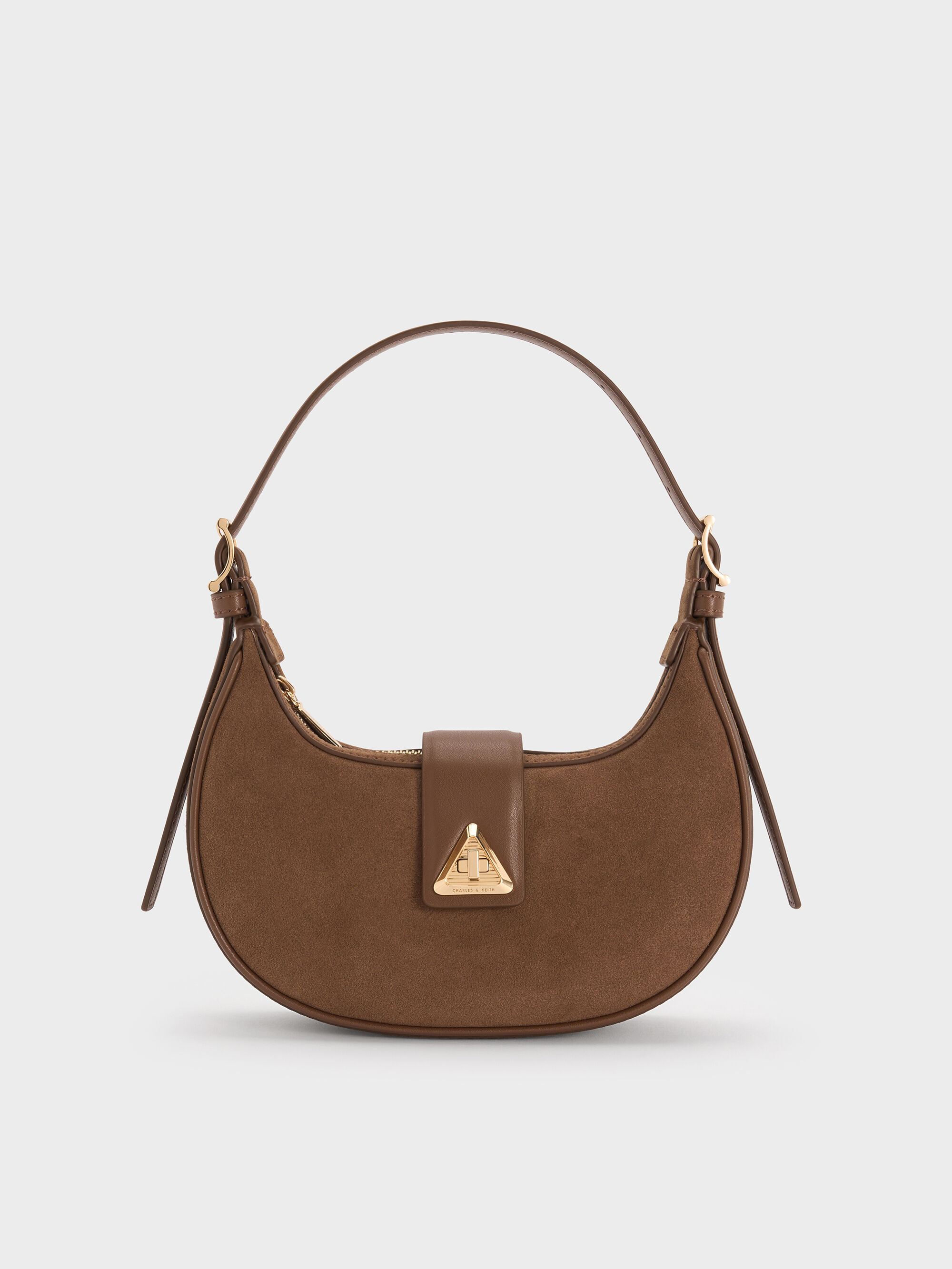 ショルダーバッグ(レディース) - ブラウン | CHARLES & KEITH