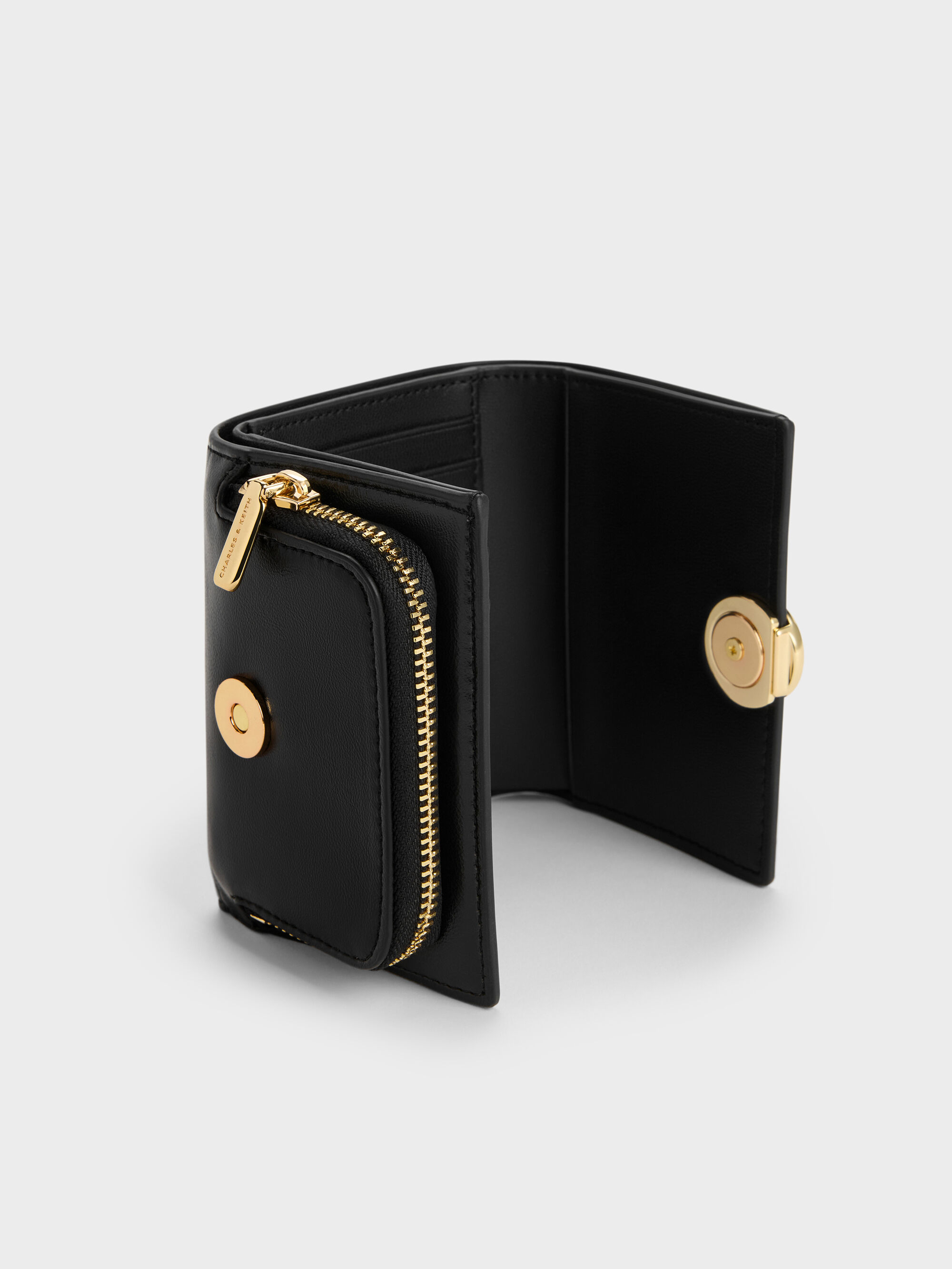 ブラック 財布(レディース) | CHARLES & KEITH (チャールズアンド