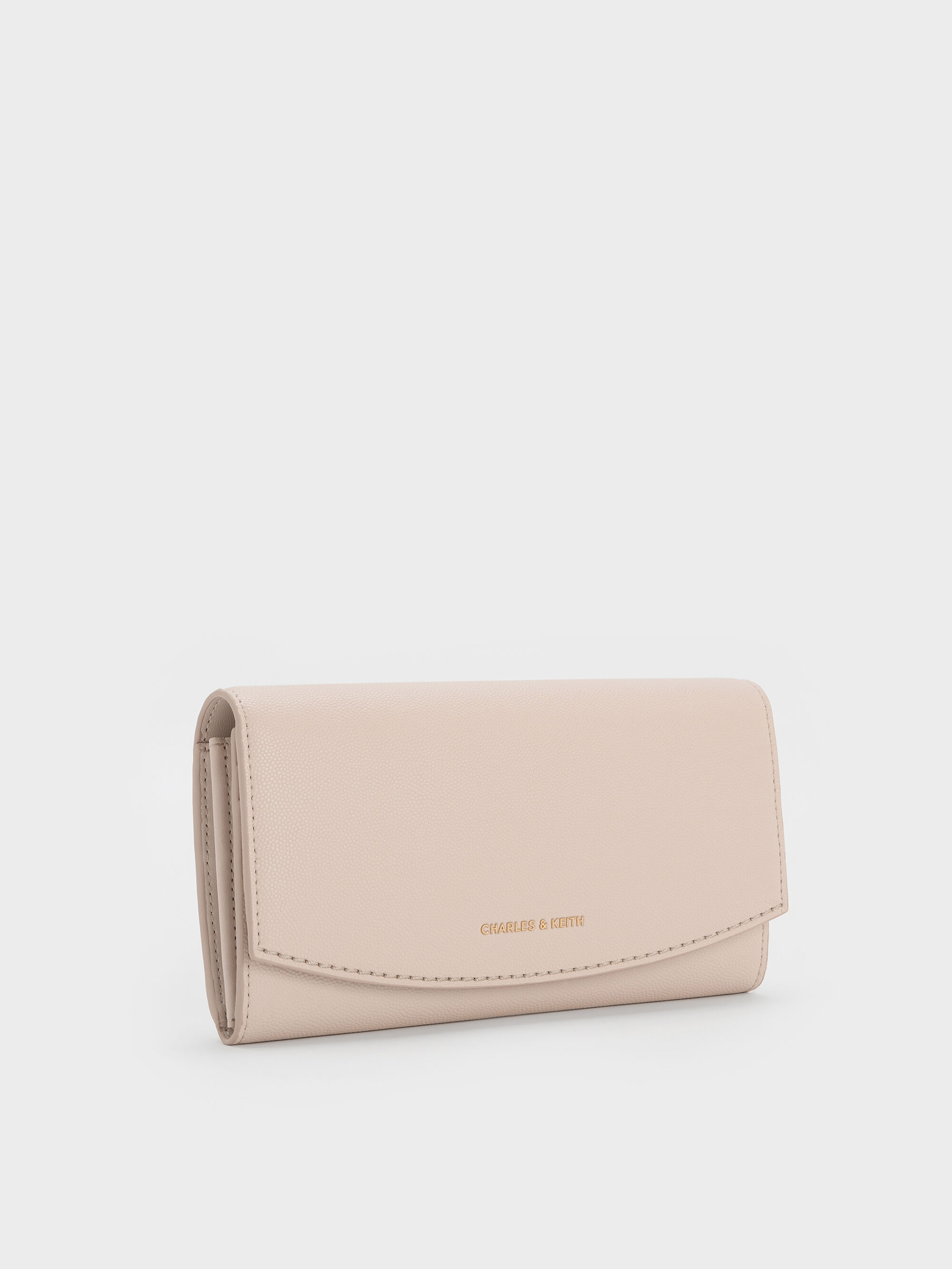 Briony ブライオニー カーブフラップロングウォレット - オーツ