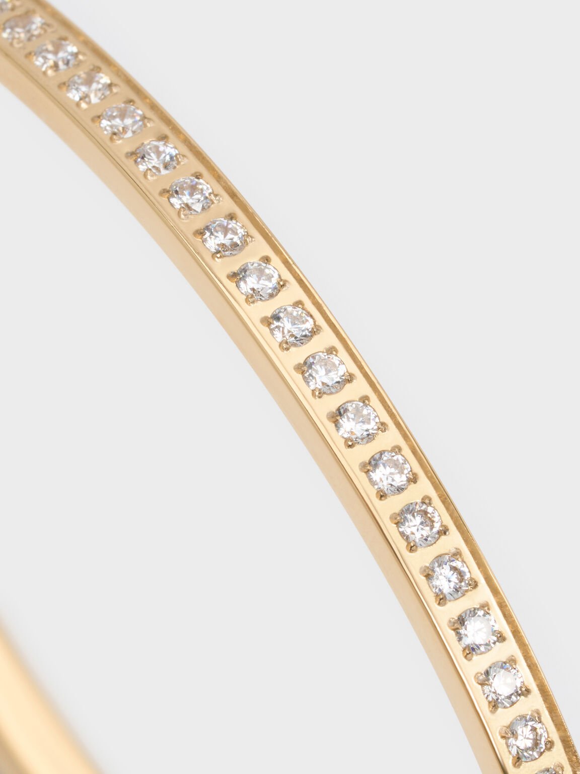 Hermione ハーマイオニー クリスタルエンベリッシュドバングル, ゴールド, hi-res