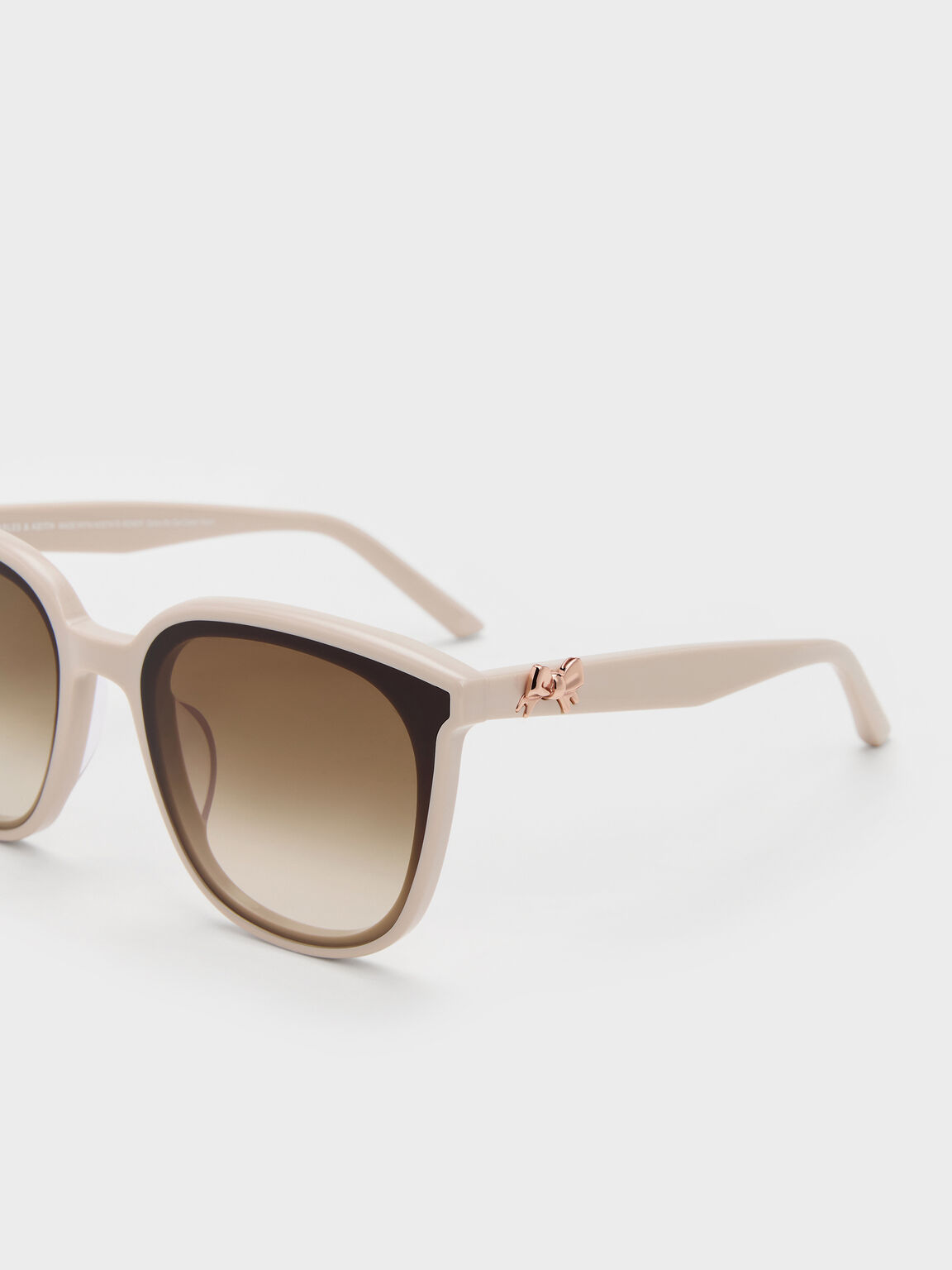 Paige ページ ボウスクエア サングラス, オーツ, hi-res