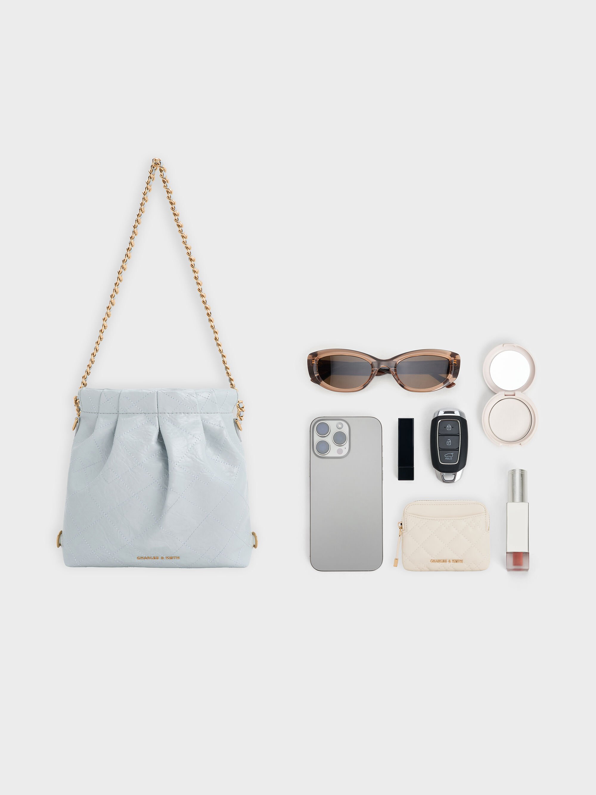 Duo ドゥオ チェーンハンドルツーウェイバックパック - シーソルト