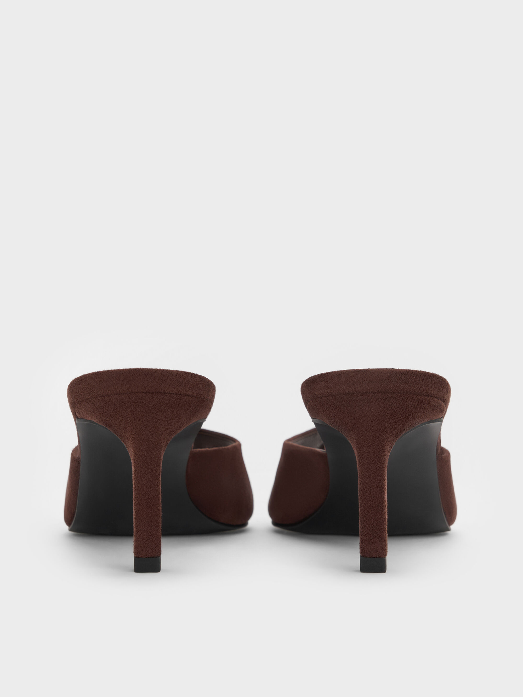 ヒールミュール - ブラウン | CHARLES & KEITH (チャールズアンド