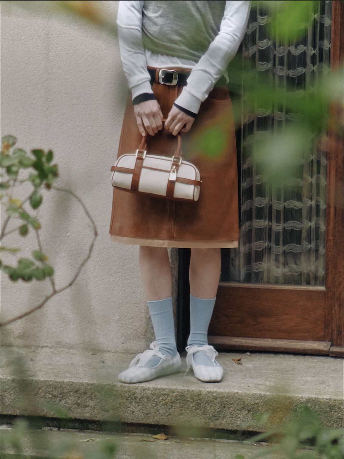 Scottie スコッティー キャンバスボウリングバッグ, ブリック, hi-res