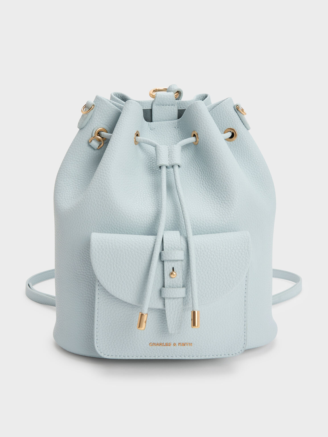 Beryl ベリル ドローストリングバッグパック, シーソルトブルー, hi-res