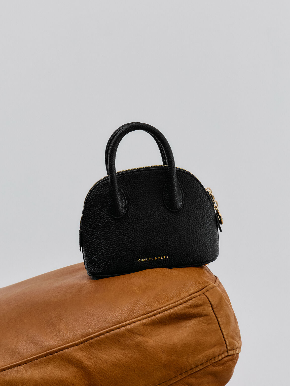 Beryl ベリル ボウリングバッグ, ブラック, hi-res