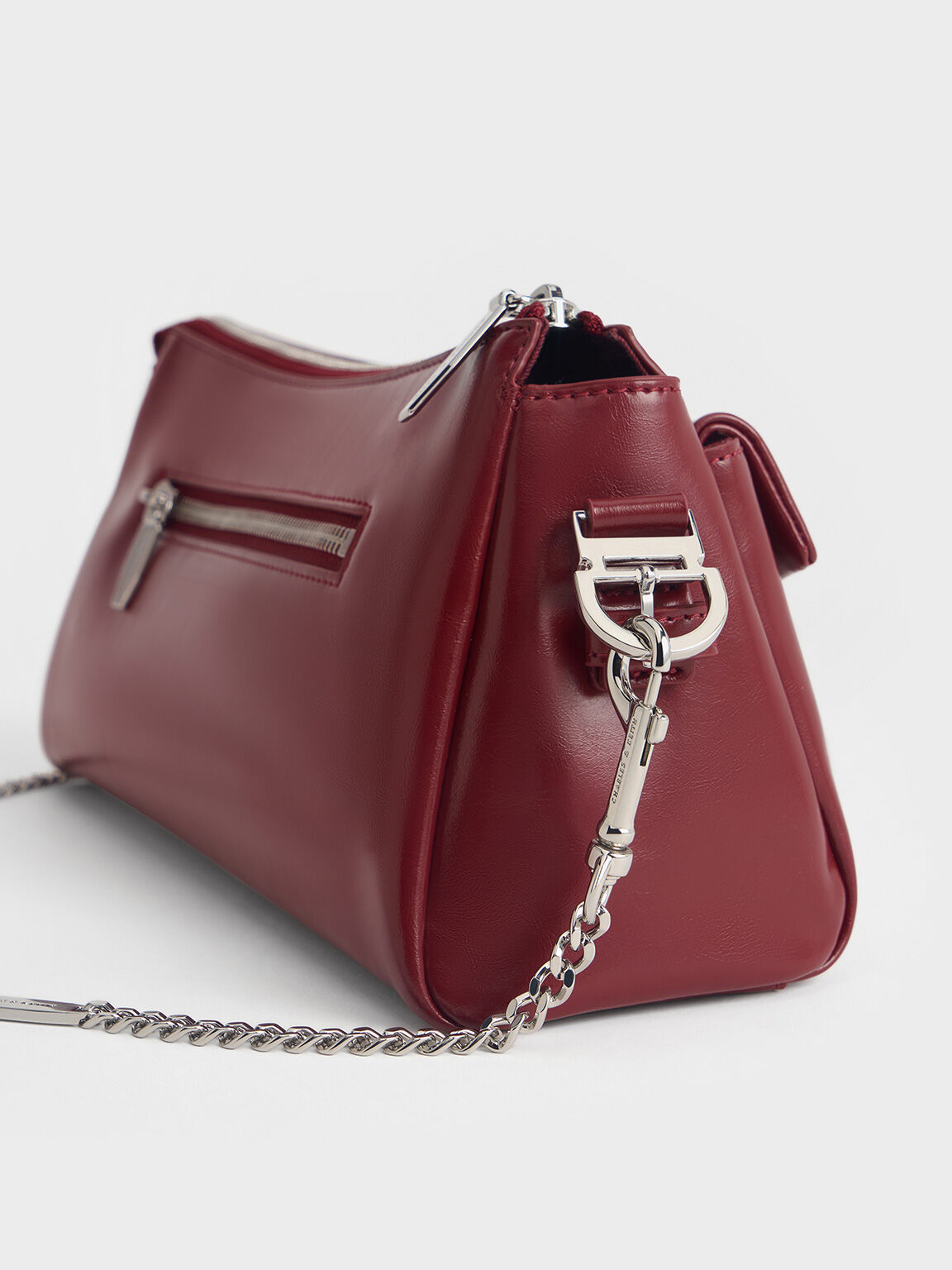 Rachel レイチェル イロンゲイテッドマルチポケットチェーンハンドル