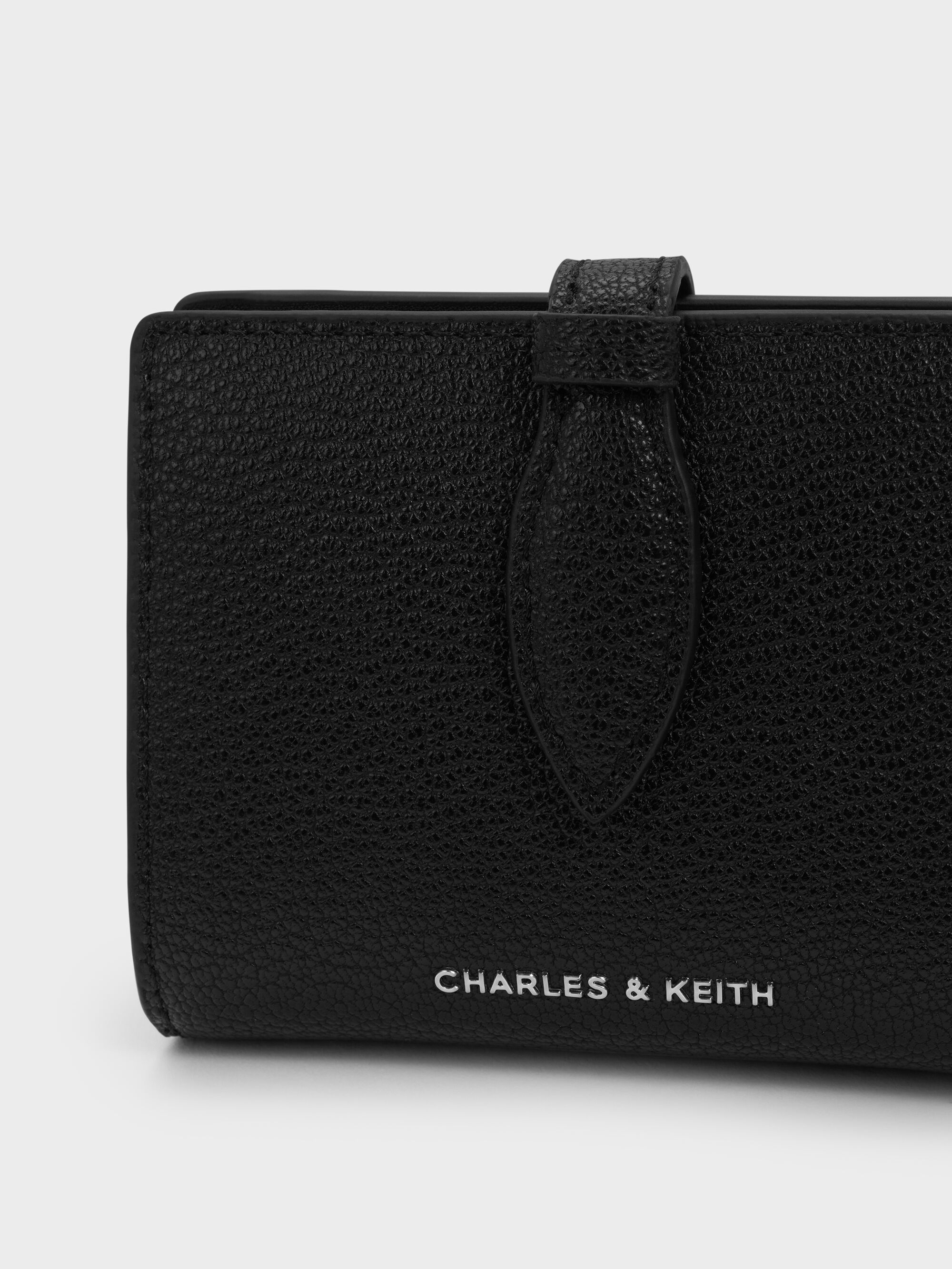 Allyn アリン ベルトスモールウォレット - ノワール | CHARLES & KEITH
