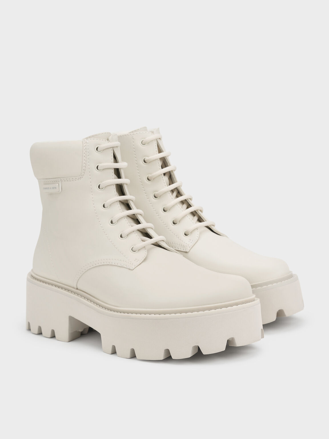 Ripley リプリーリッジッドソール アンクルブーツ, チョーク, hi-res